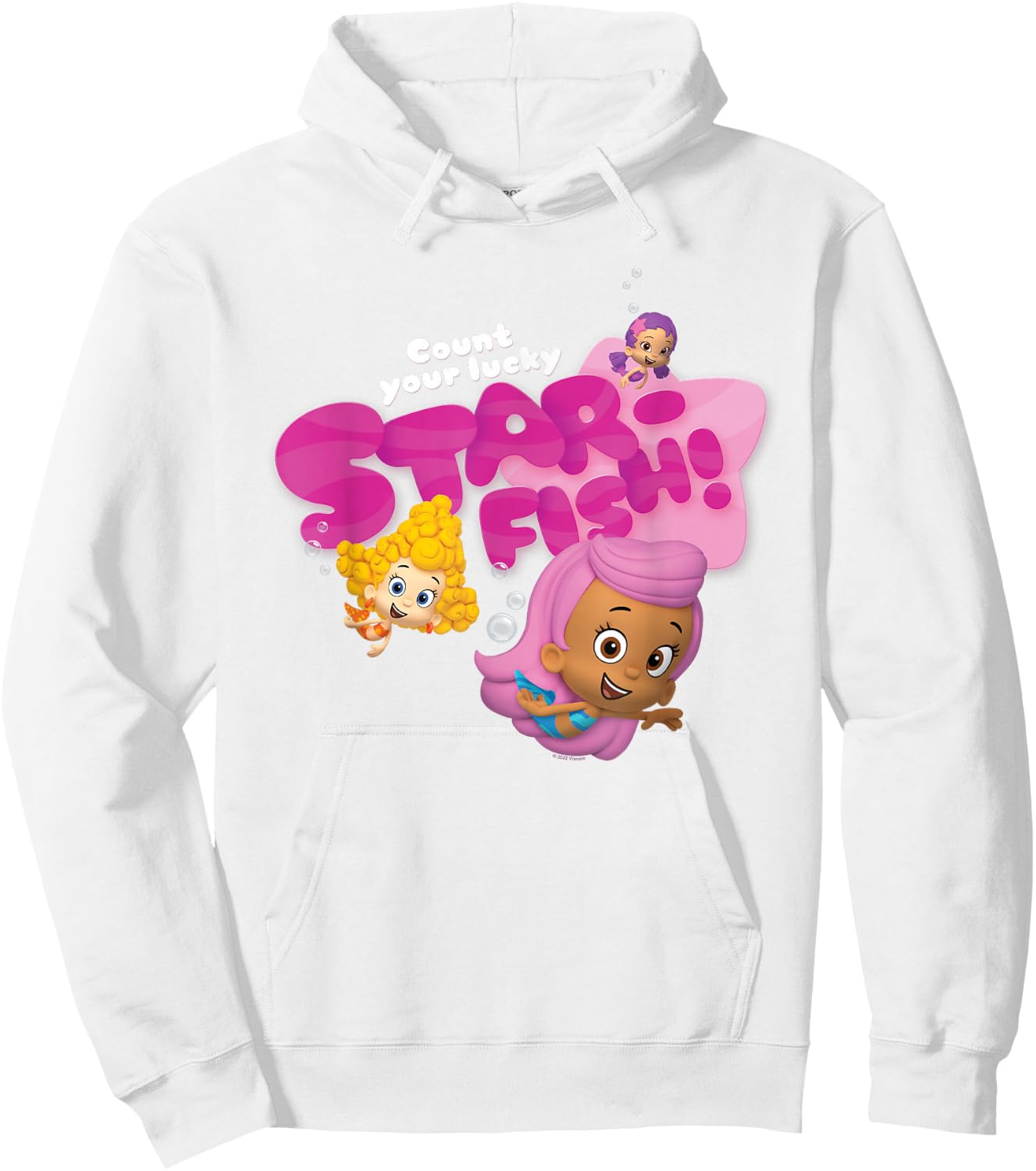 Bubble Guppies Count Your Lucky Starfish! Hoodie - Hoodie | White