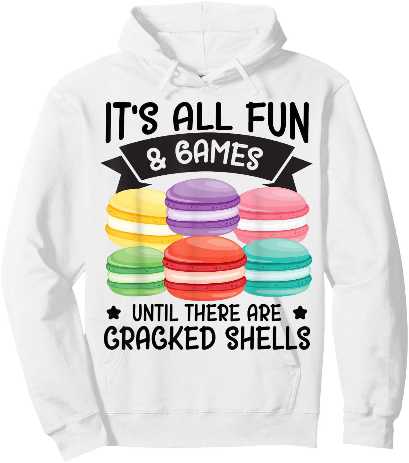 Macaron Baking Design for a Macaron lover Hoodie - Hoodie | White