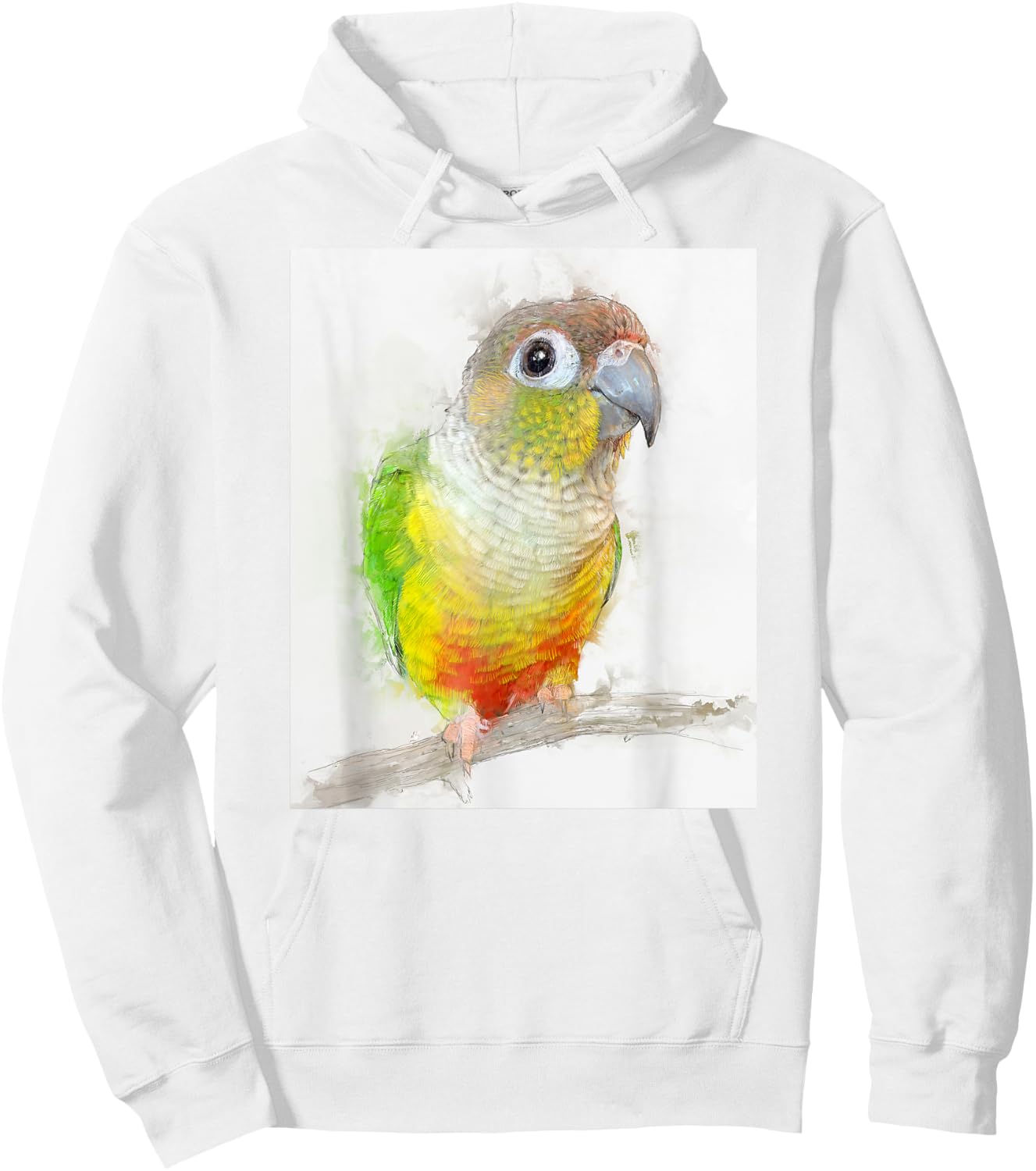Pineapple Conure Beautiful Bird Gift Hoodie - Hoodie | White