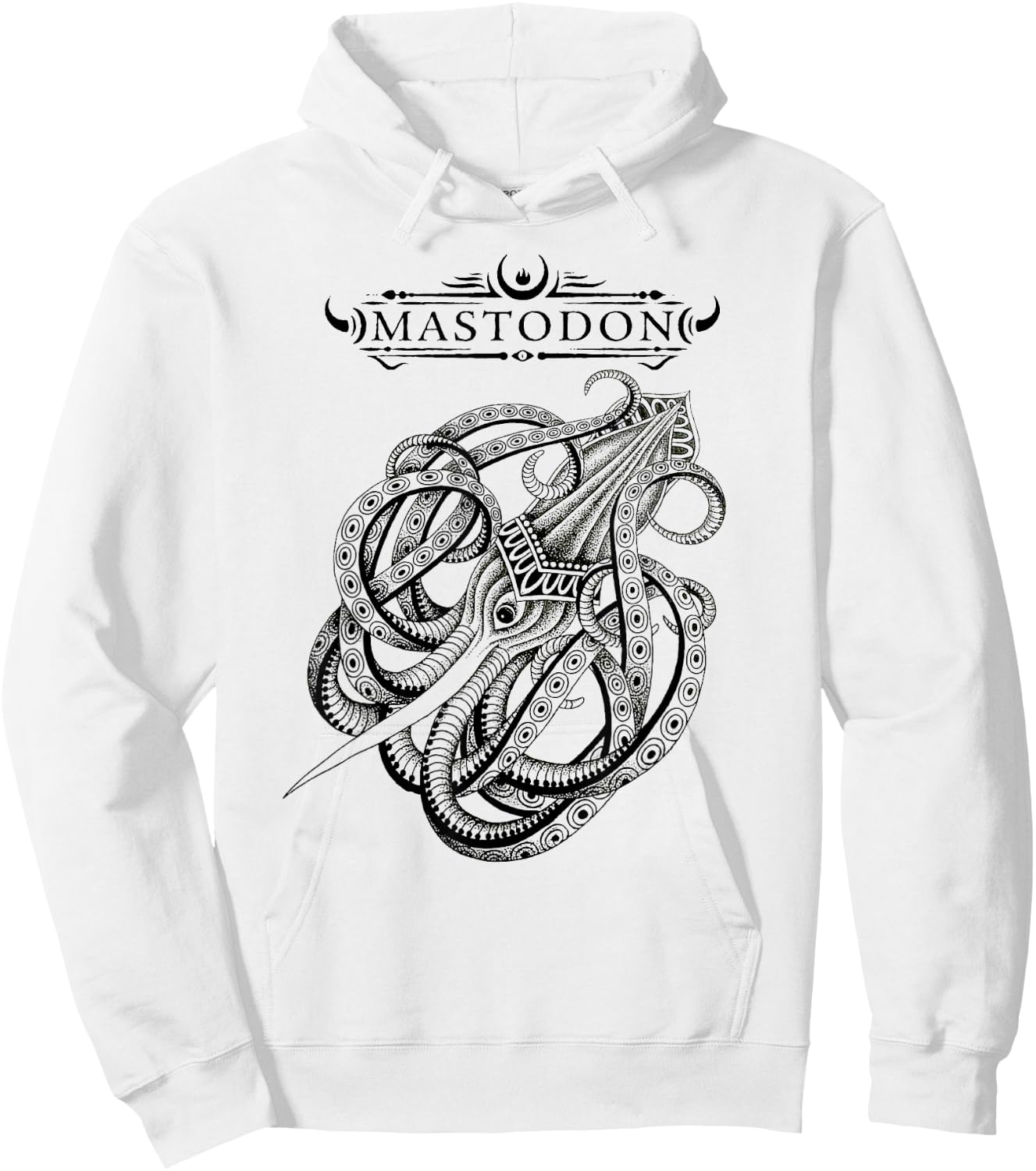 Mastodon – Kraken Hoodie - Hoodie | White