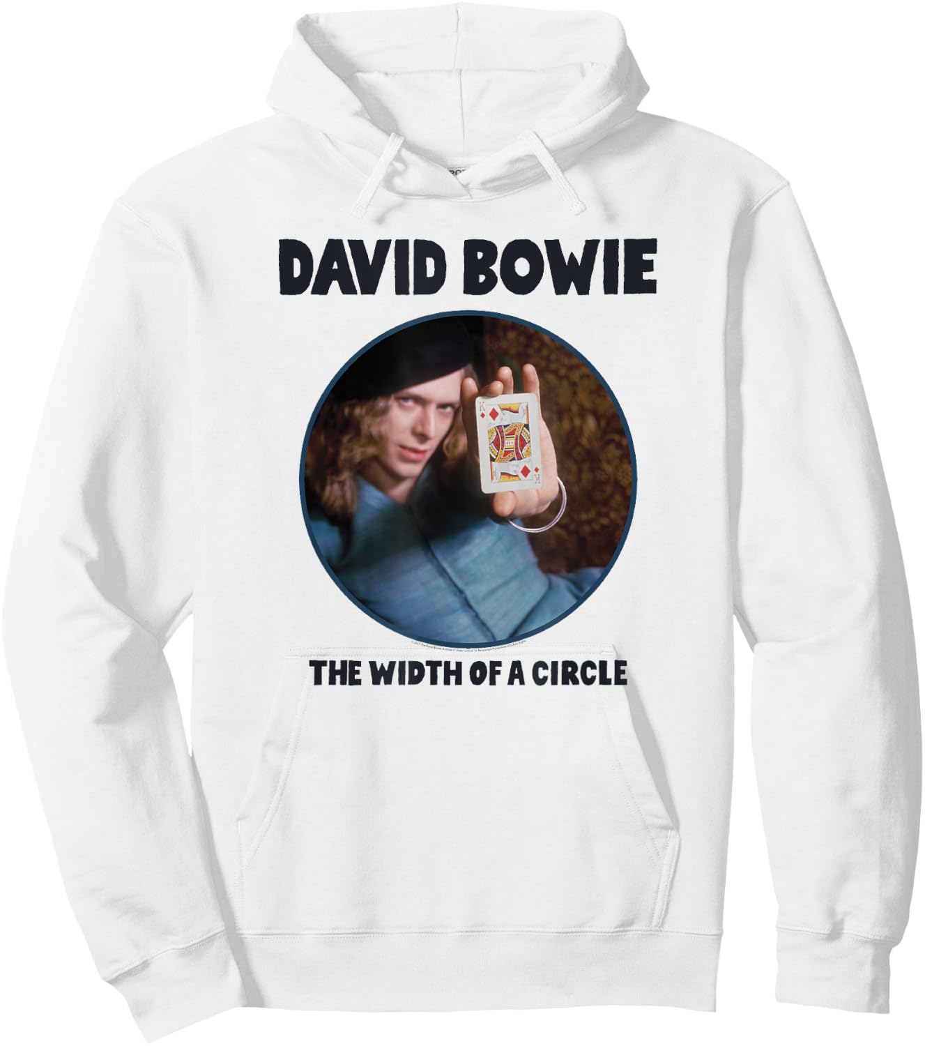 David Bowie - King of Diamonds Hoodie - Hoodie | White