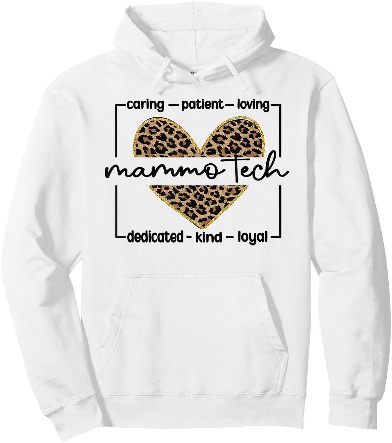 Mammo Tech Appreciation Mammography Technologist Hoodie - Hoodie | White