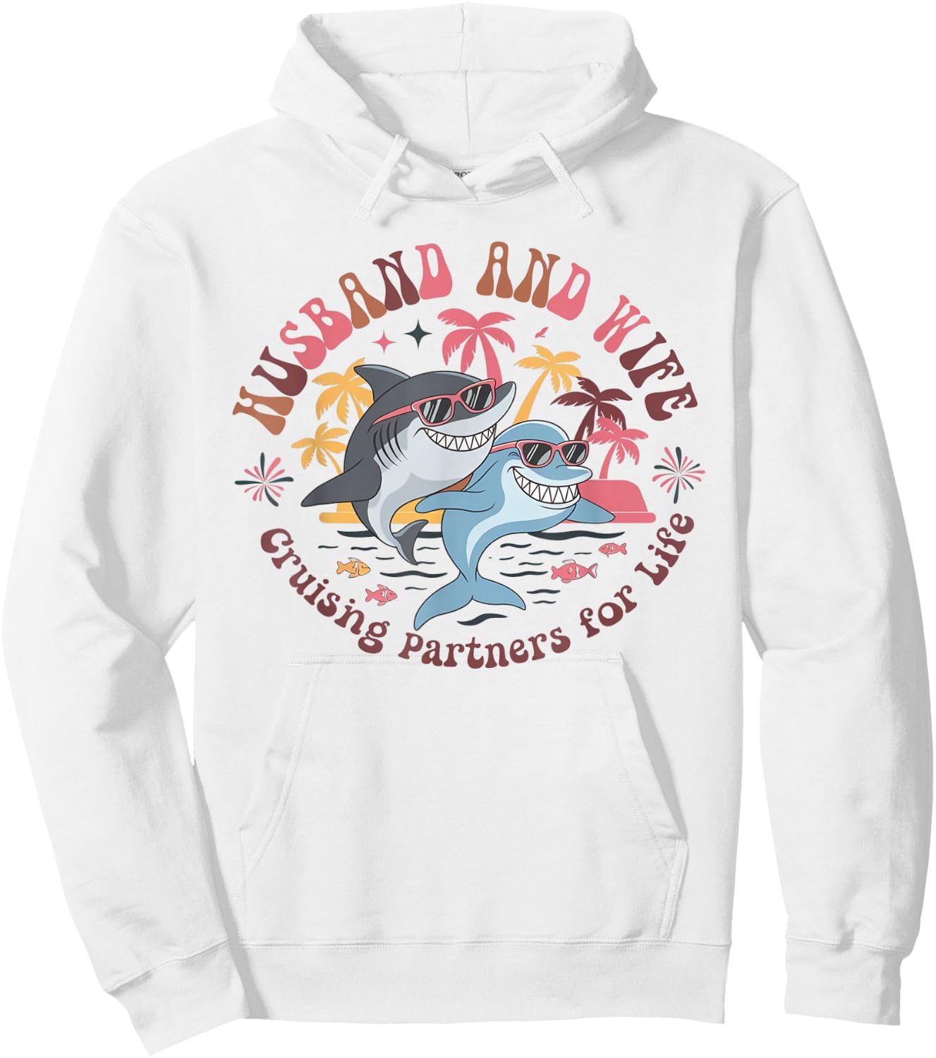 Cruising Ship Couple Partner Cruise Matching Vacation Hoodie - Hoodie | White