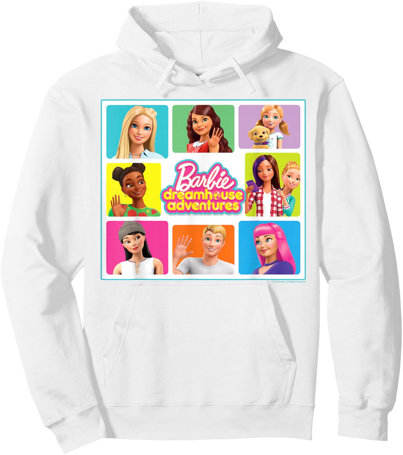 Barbie - Dreamhouse Adventures 9 Square Dream House Hoodie - Hoodie | White