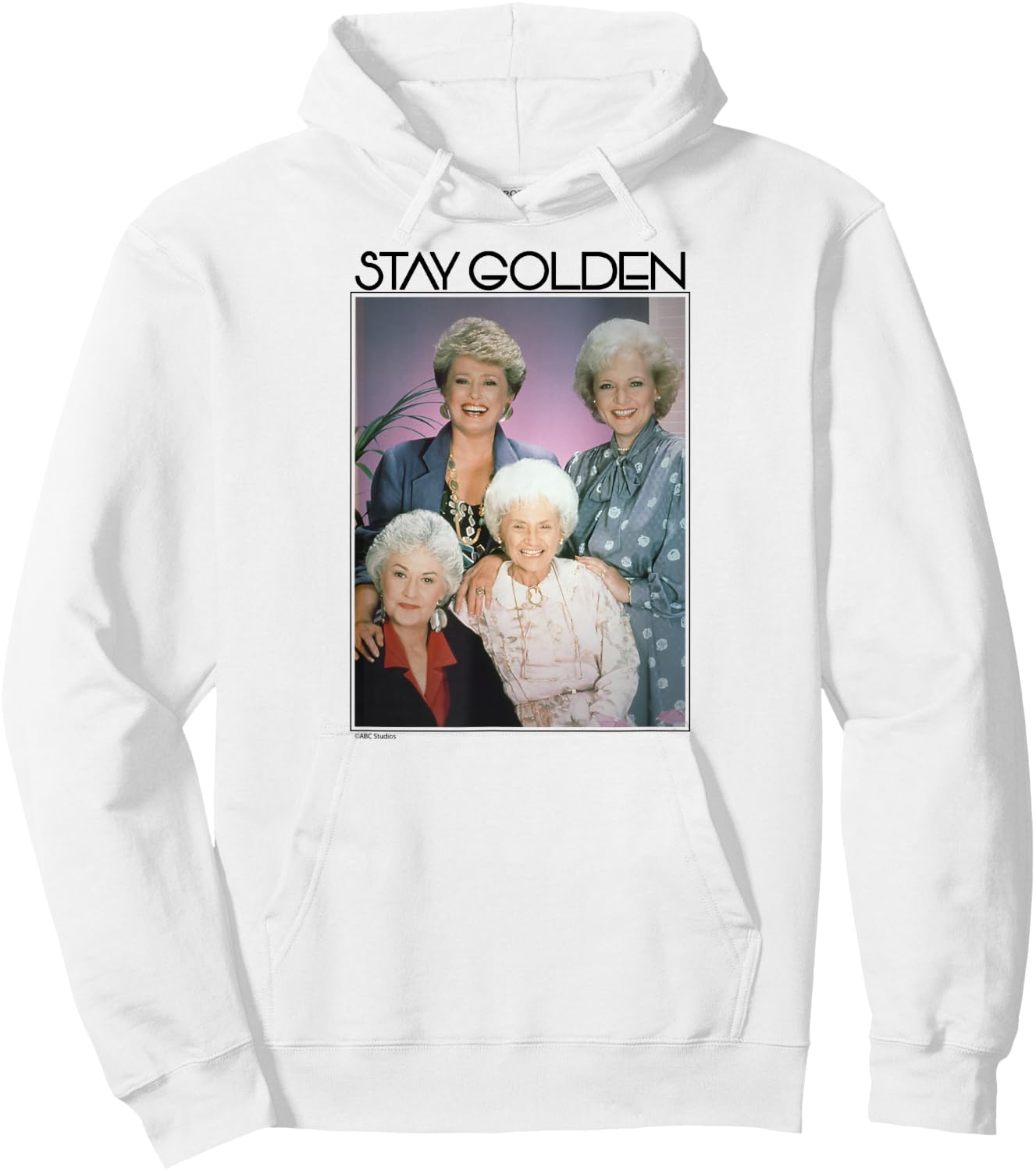 The Golden Girls - Stay Golden Hoodie - Hoodie | White