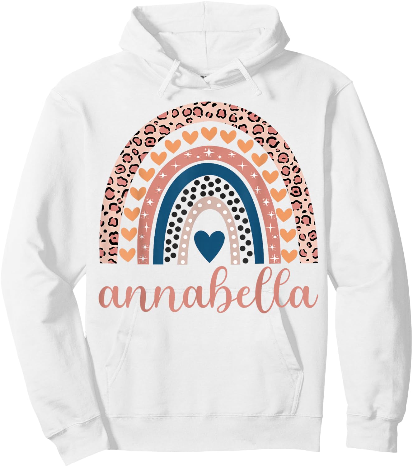 Annabella Annabella Name Birthday Shirt Gift Hoodie - Hoodie | White