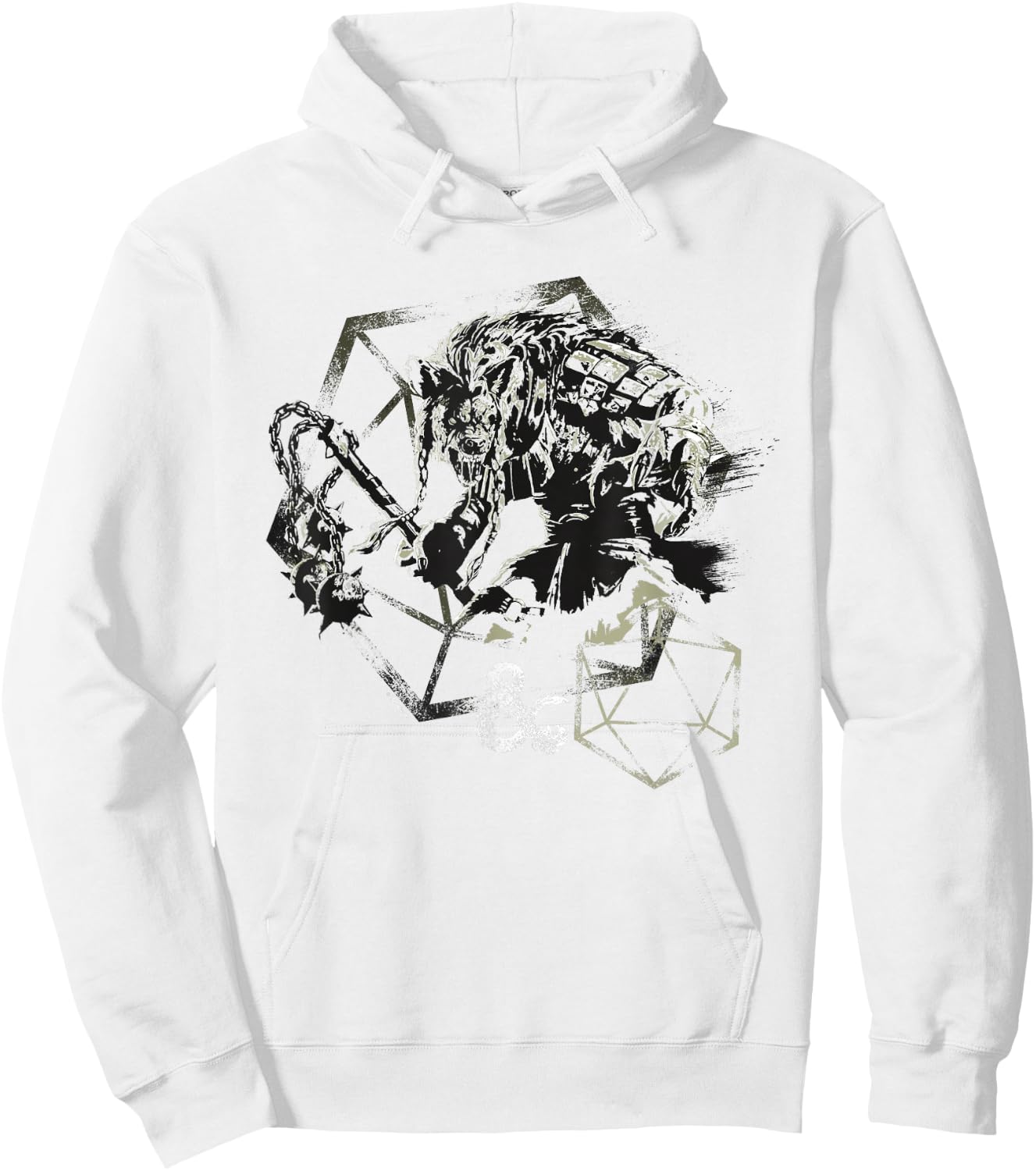 Dungeons & Dragons On a Gnoll Hoodie - Hoodie | White