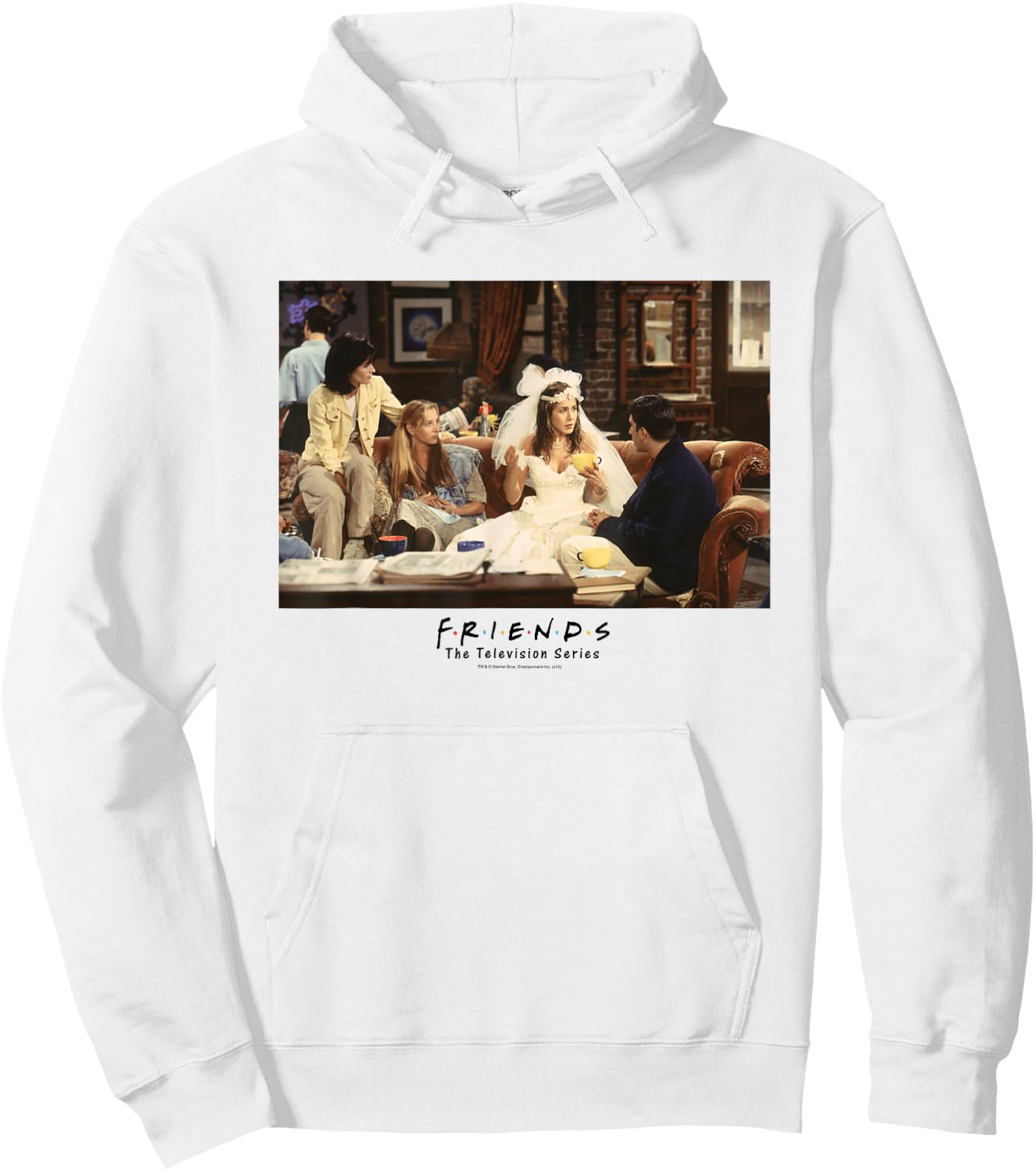 Friends Runaway Bride Hoodie - Hoodie | White