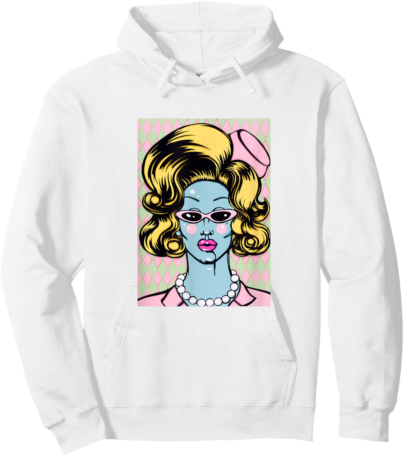Juno Drag Queen First Lady Hoodie - Hoodie | White