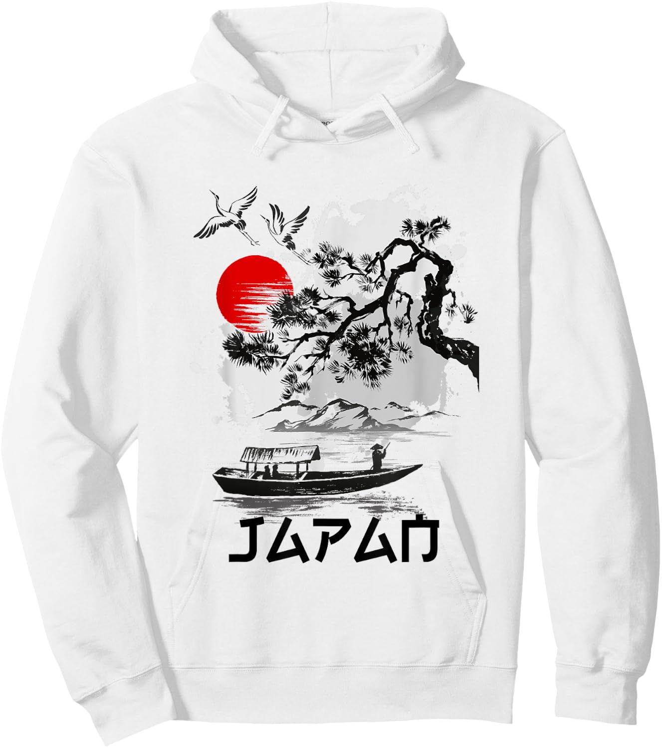 I Love Japan Nature And Culture, Tokyo Japan Graphic Design Hoodie - Hoodie | White