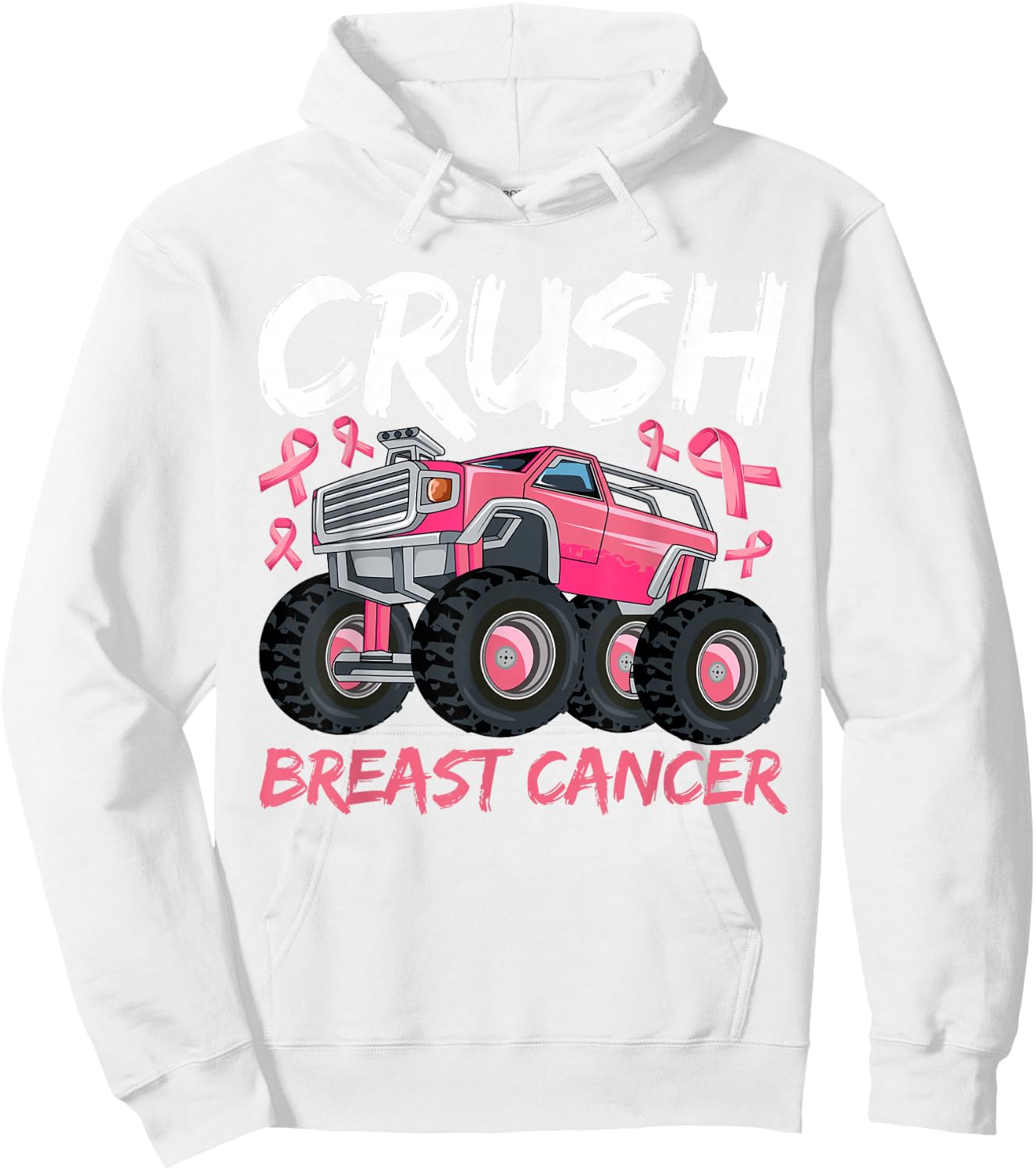 Breast Cancer Shirts for Kids, Breast Cancer Shirt for Boys Hoodie - Hoodie | White