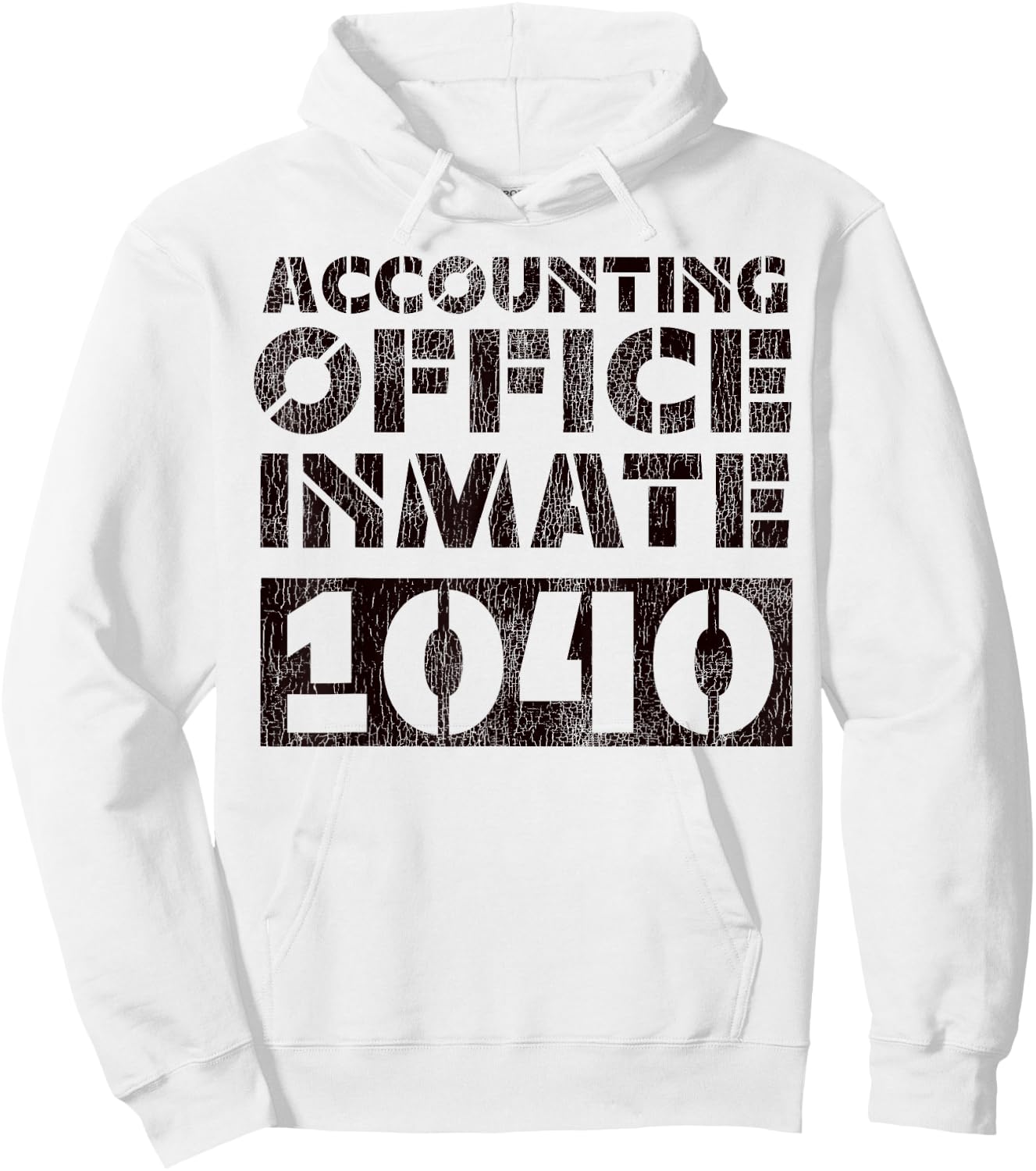 Accountant Bookkeeper Accounting Prison Jail Halloween Hoodie - Hoodie | White