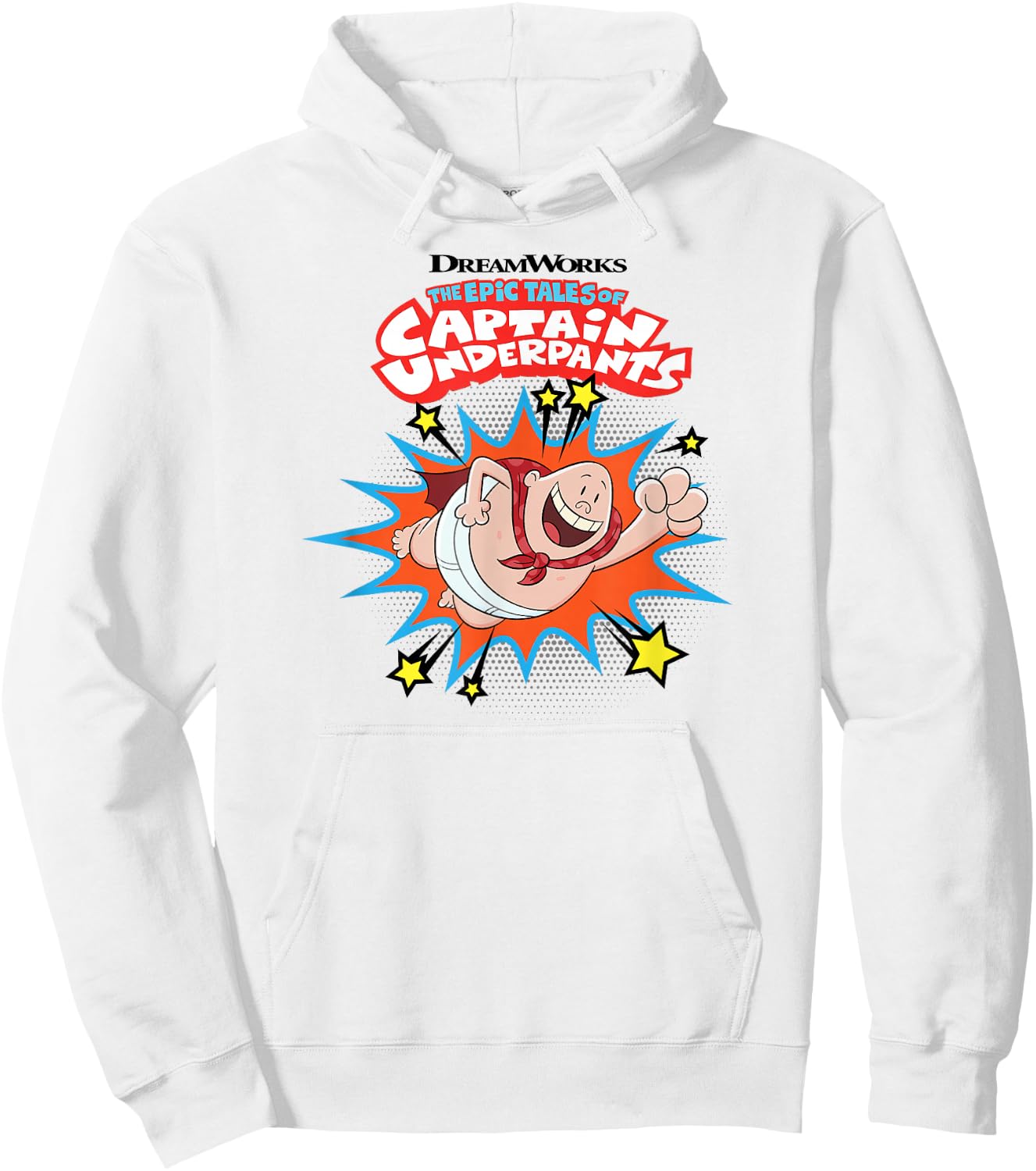 Captain Underpants The Epic Tales First Epic Film Hoodie - Hoodie | White