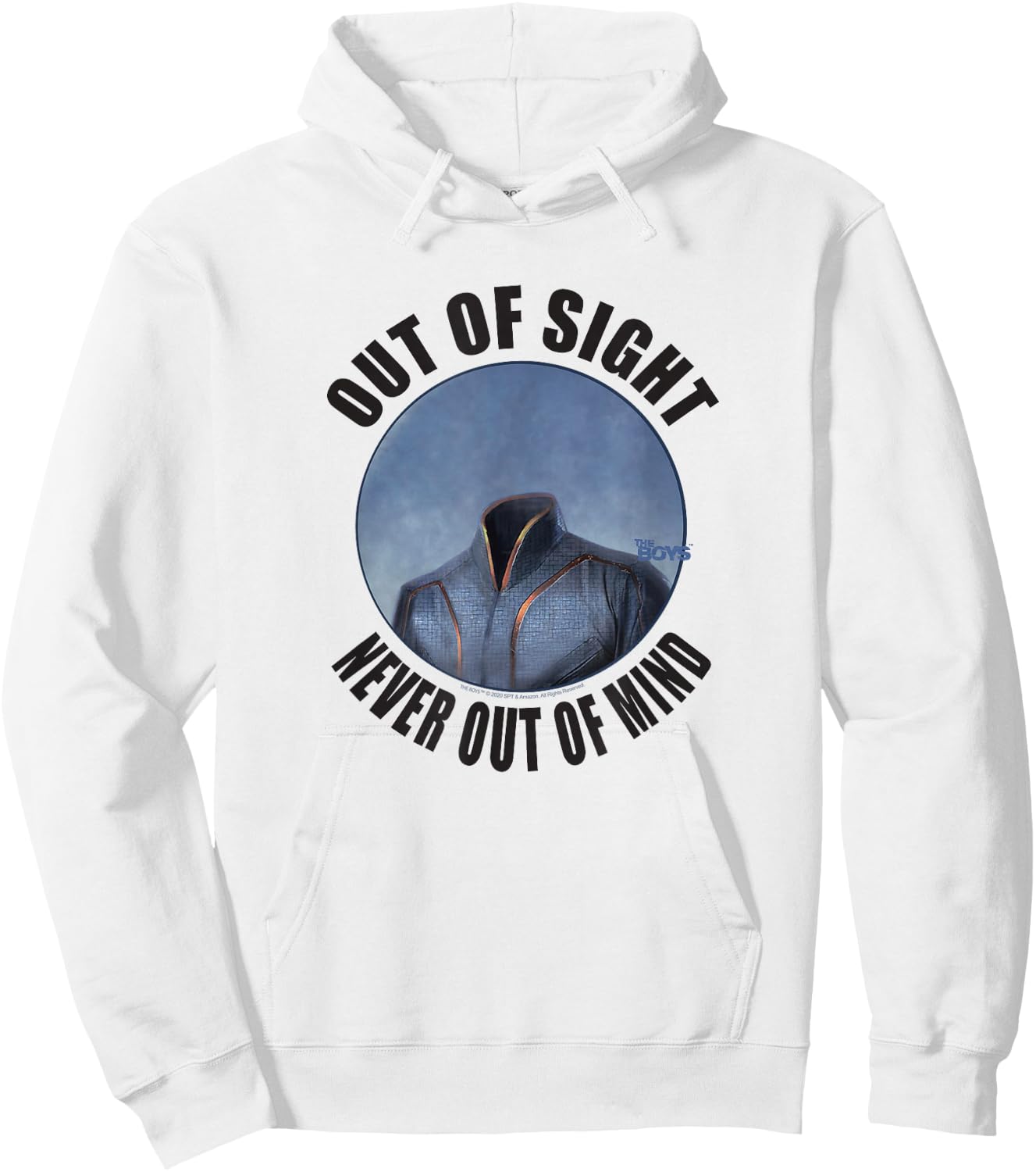 The Boys Out of Sight Superhero TV Show Hoodie - Hoodie | White