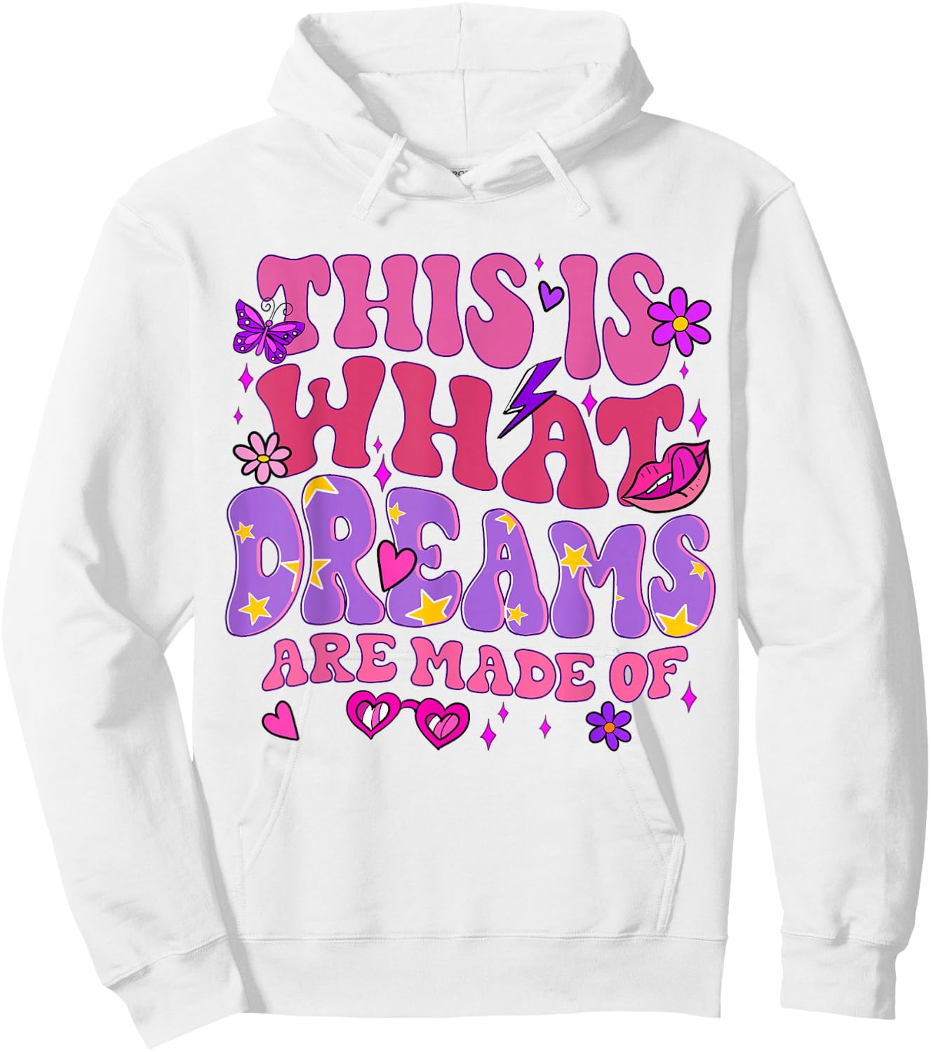 Dreams are made of Hoodie - Hoodie | White