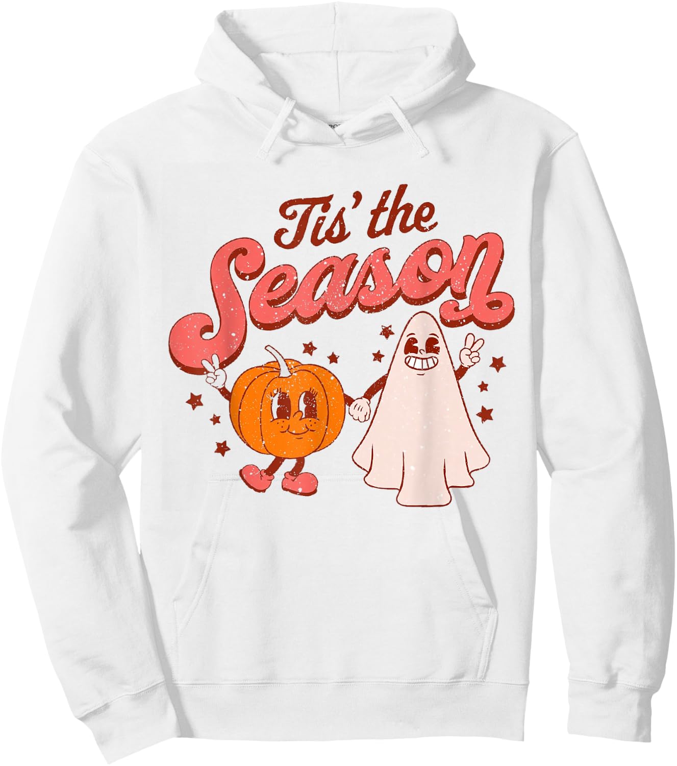 Tis the Season Funny Halloween Hoodie - Hoodie | White