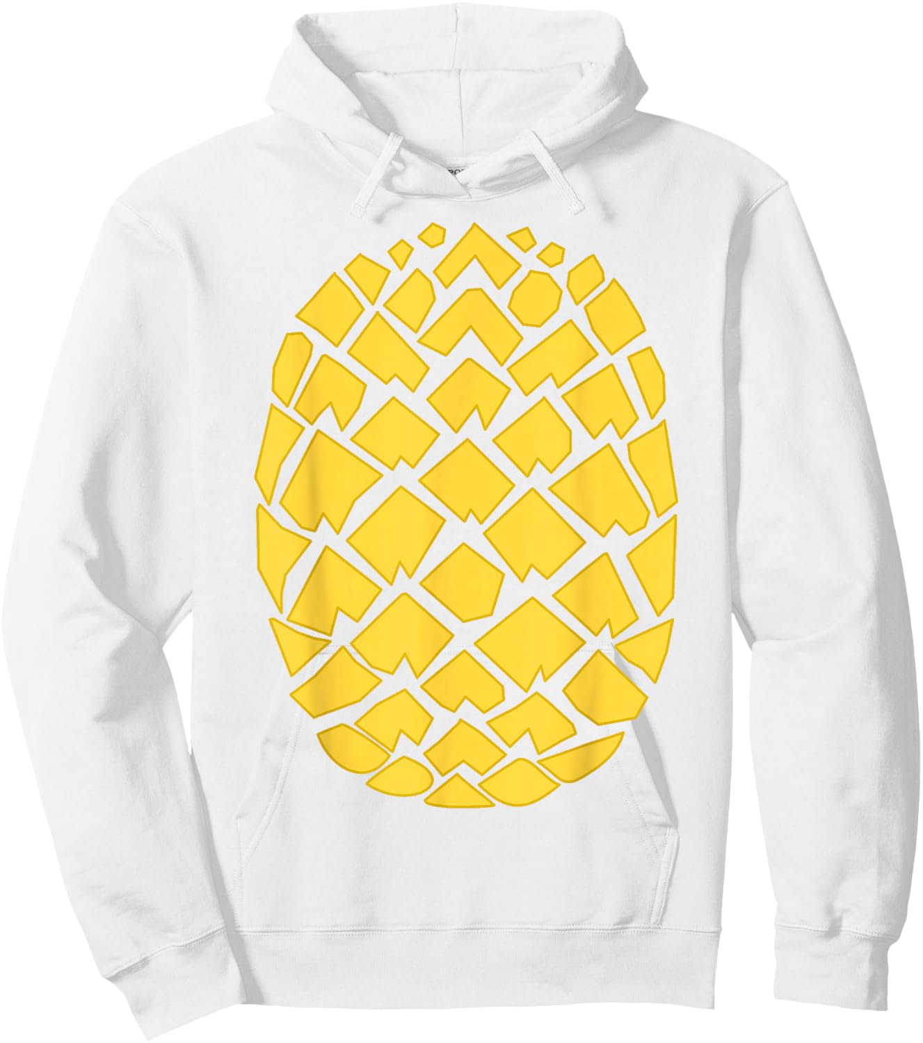 Pineapple Costume Shirt Adult Kids Pineapple Costume Hoodie - Hoodie | White