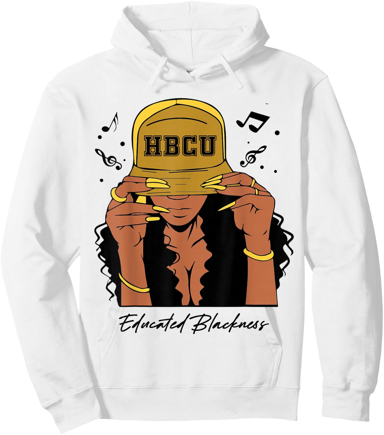 HBCU College Women Historically Black Universities 2025 Hoodie - Hoodie | White