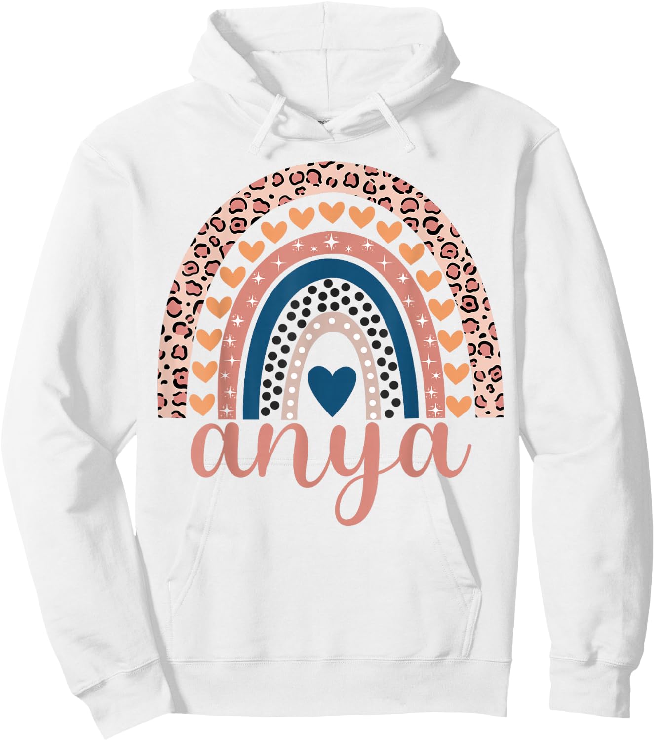 Anya Anya Name Birthday Shirt Gift Hoodie - Hoodie | White