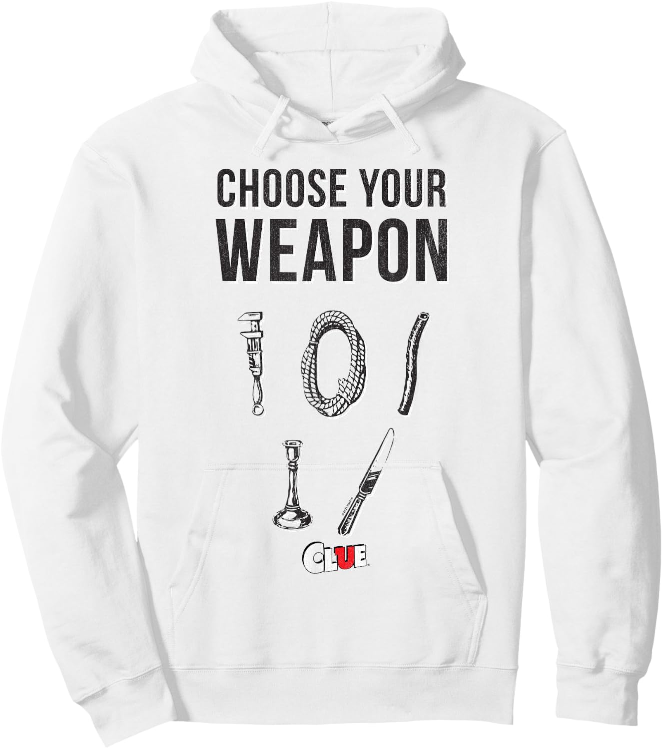 Clue Choose Hoodie - Hoodie | White