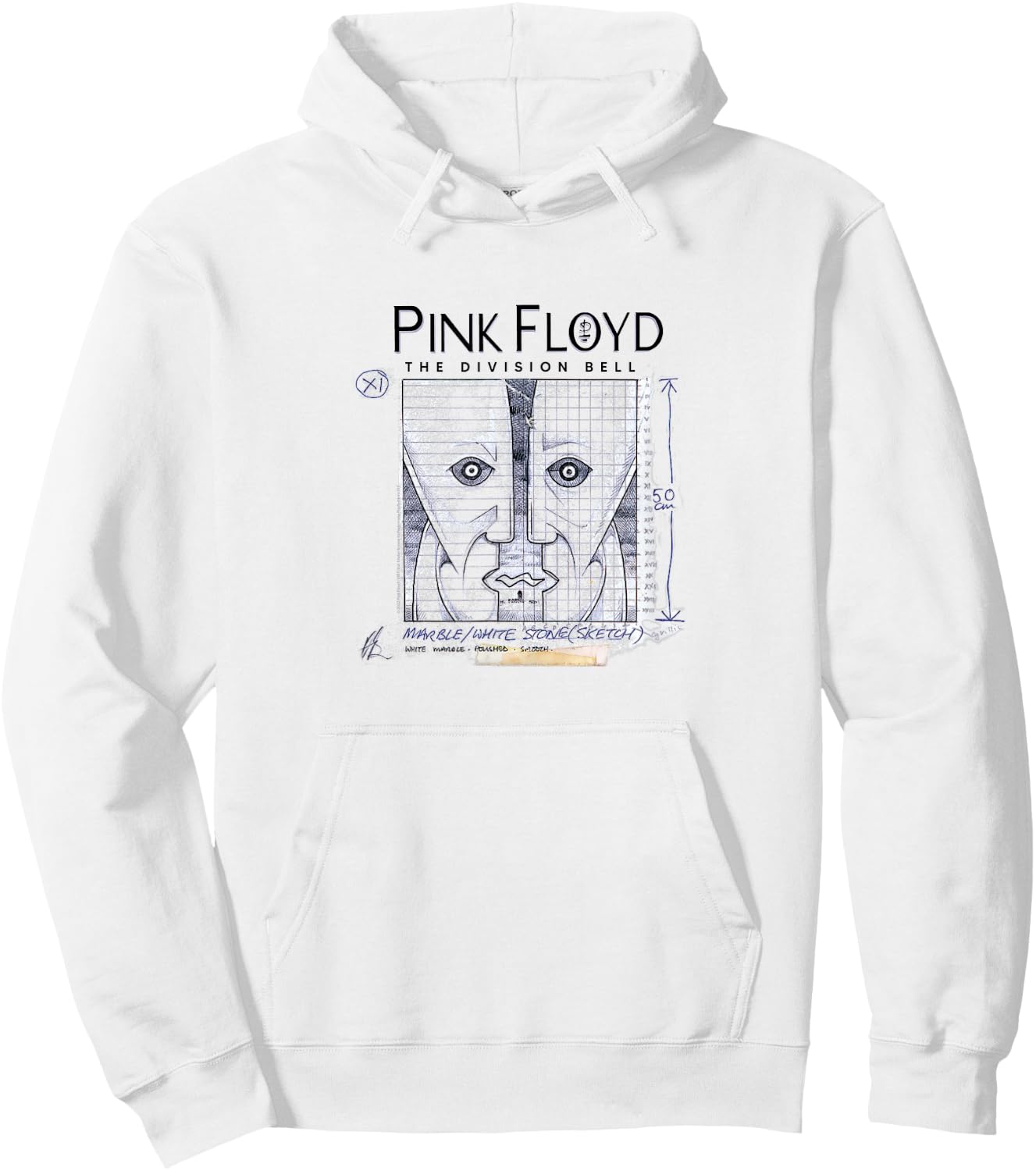 Pink Floyd - The Division Bell Hoodie - Hoodie | White
