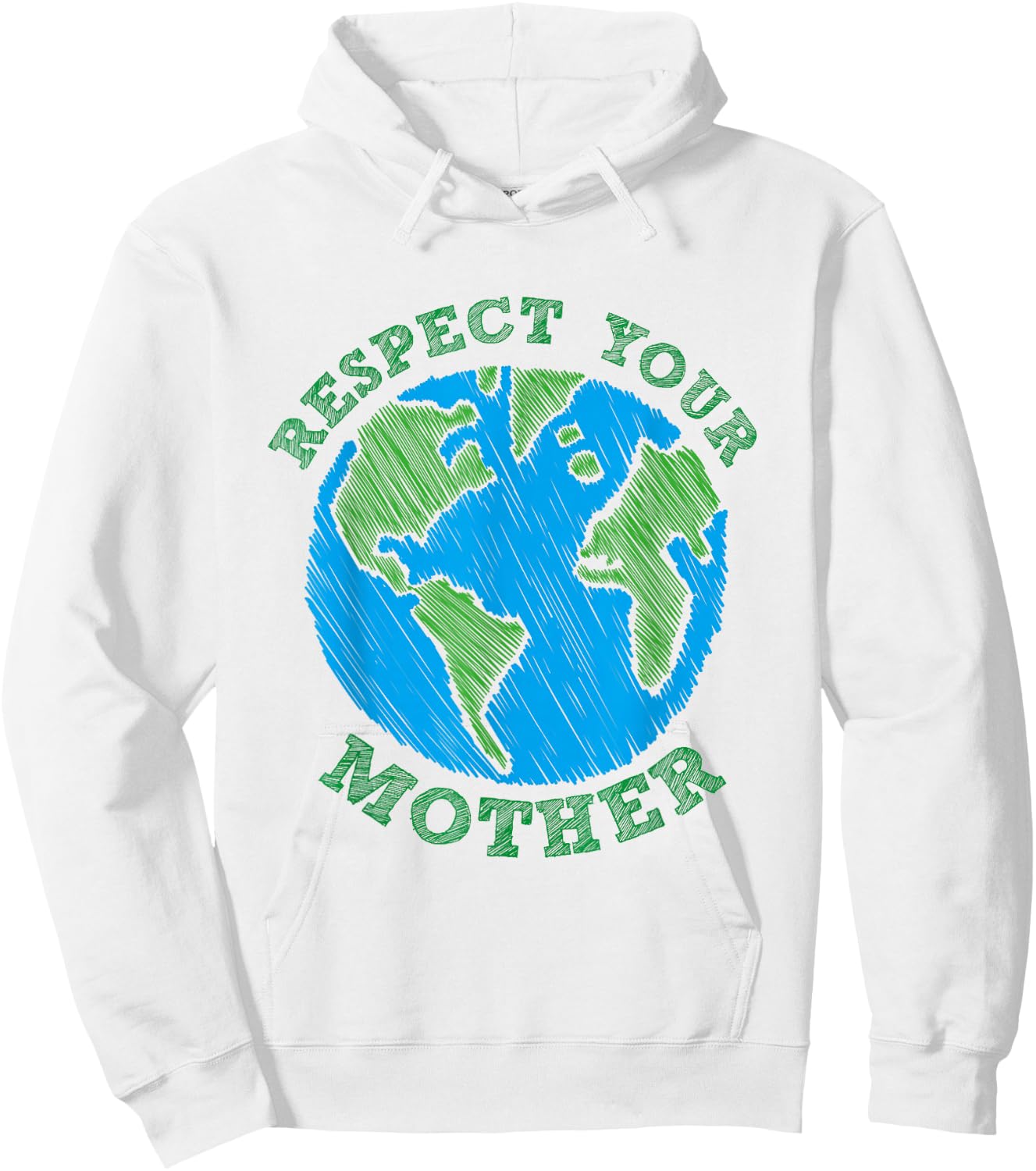 Earth Day Gift Respect Your Mother Nature Lover Hoodie - Hoodie | White