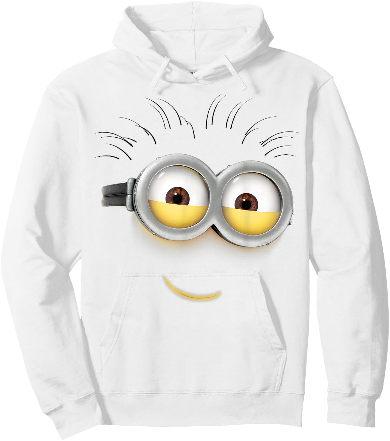 Despicable Me Minions Phil Smile Eyes Graphic Hoodie - Hoodie | White