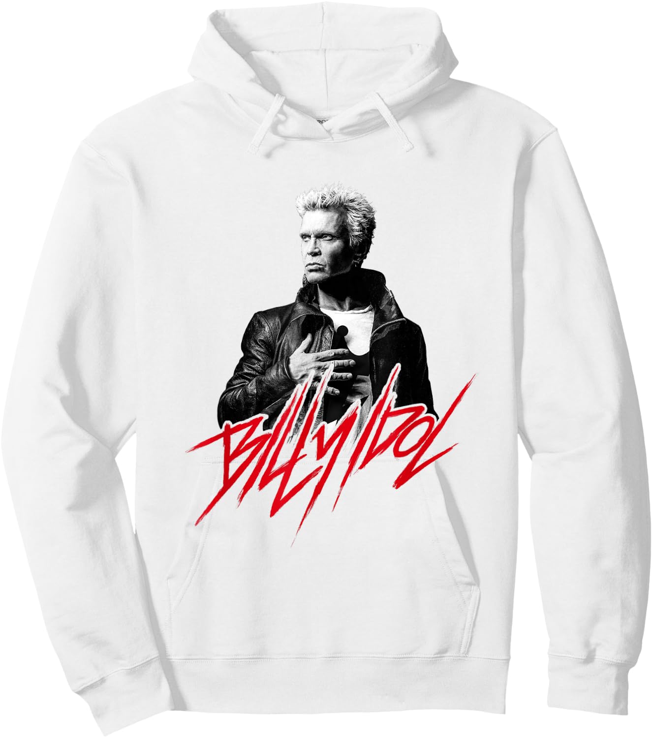 Billy Idol - Rebel Yell Portrait Small Hoodie - Hoodie | White