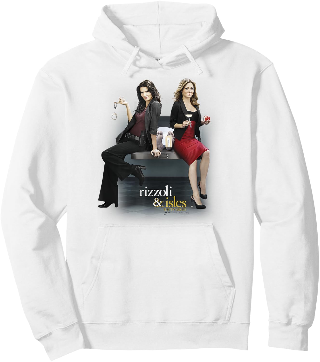 Rizzoli & Isles Sitting Around Hoodie - Hoodie | White