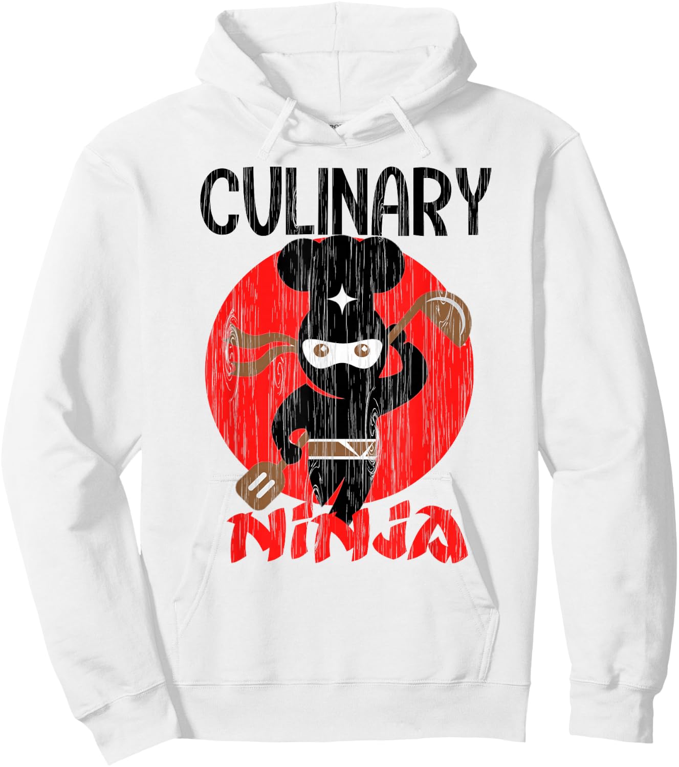Culinary Ninja Chef Shirt Funny Cooking Cooks Gift Hoodie - Hoodie | White