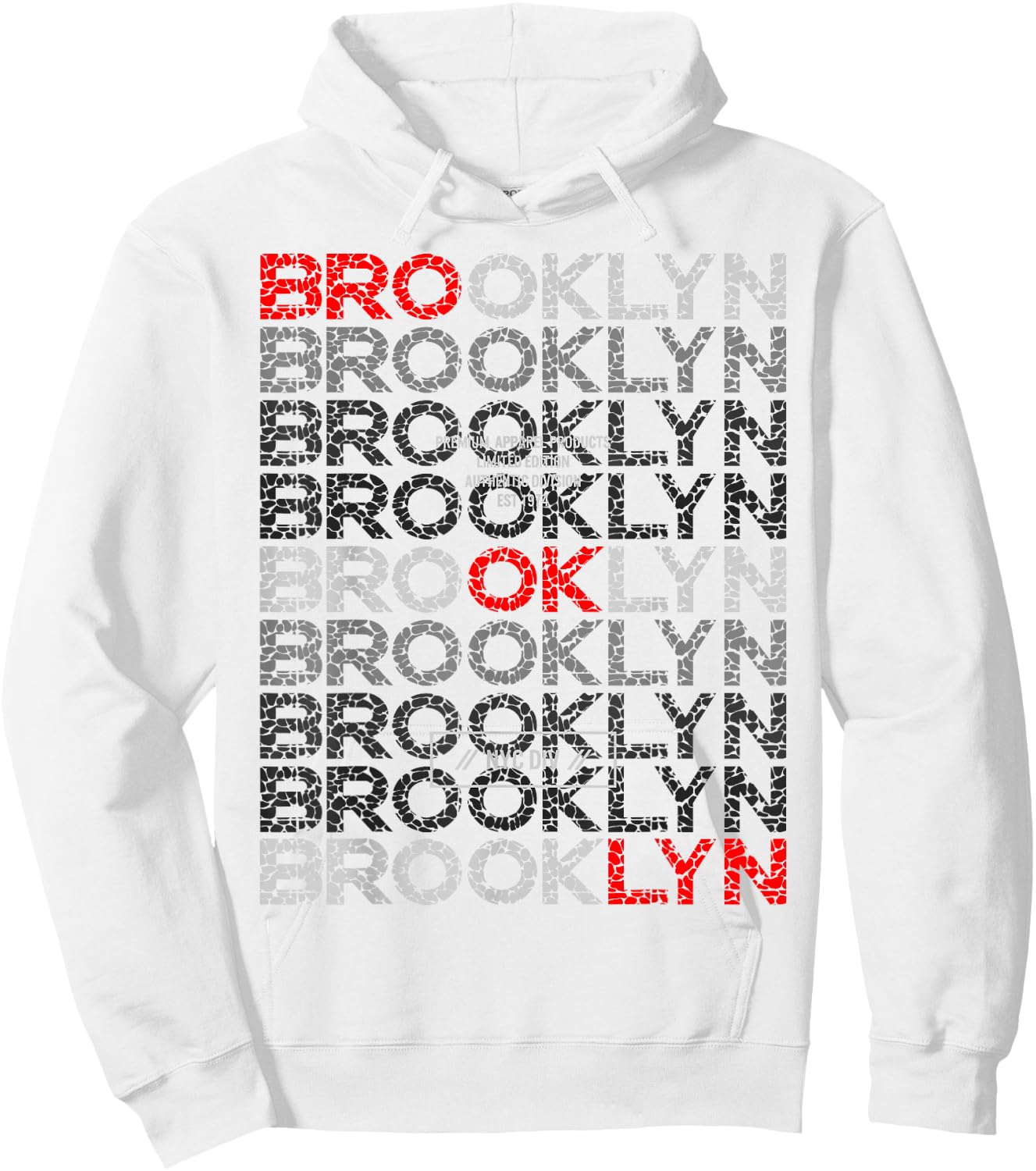 Brooklyn NYC DIV Hoodie - Hoodie | White