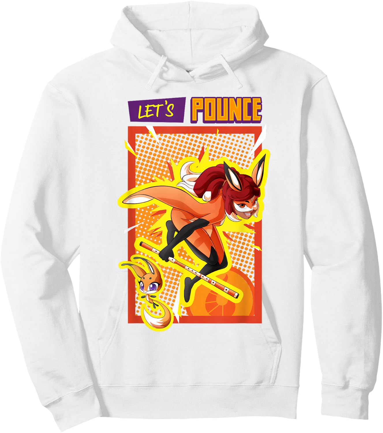 Miraculous Ladybug Orange Collection Rena Rouge Hoodie - Hoodie | White