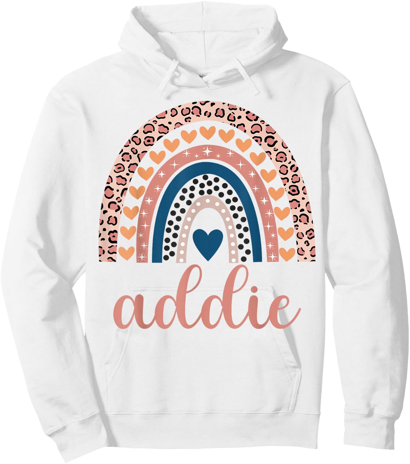 Addie Addie Name Birthday Shirt Gift Hoodie - Hoodie | White