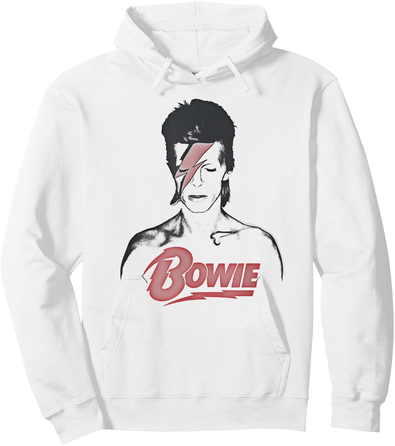 David Bowie - Aladdin Sane Hoodie - Hoodie | White