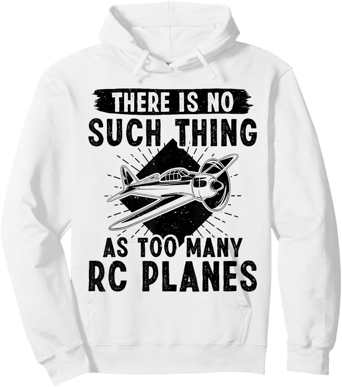 RC Plane Pilot Radio Controlled Jet RC Airplane Hoodie - Hoodie | White