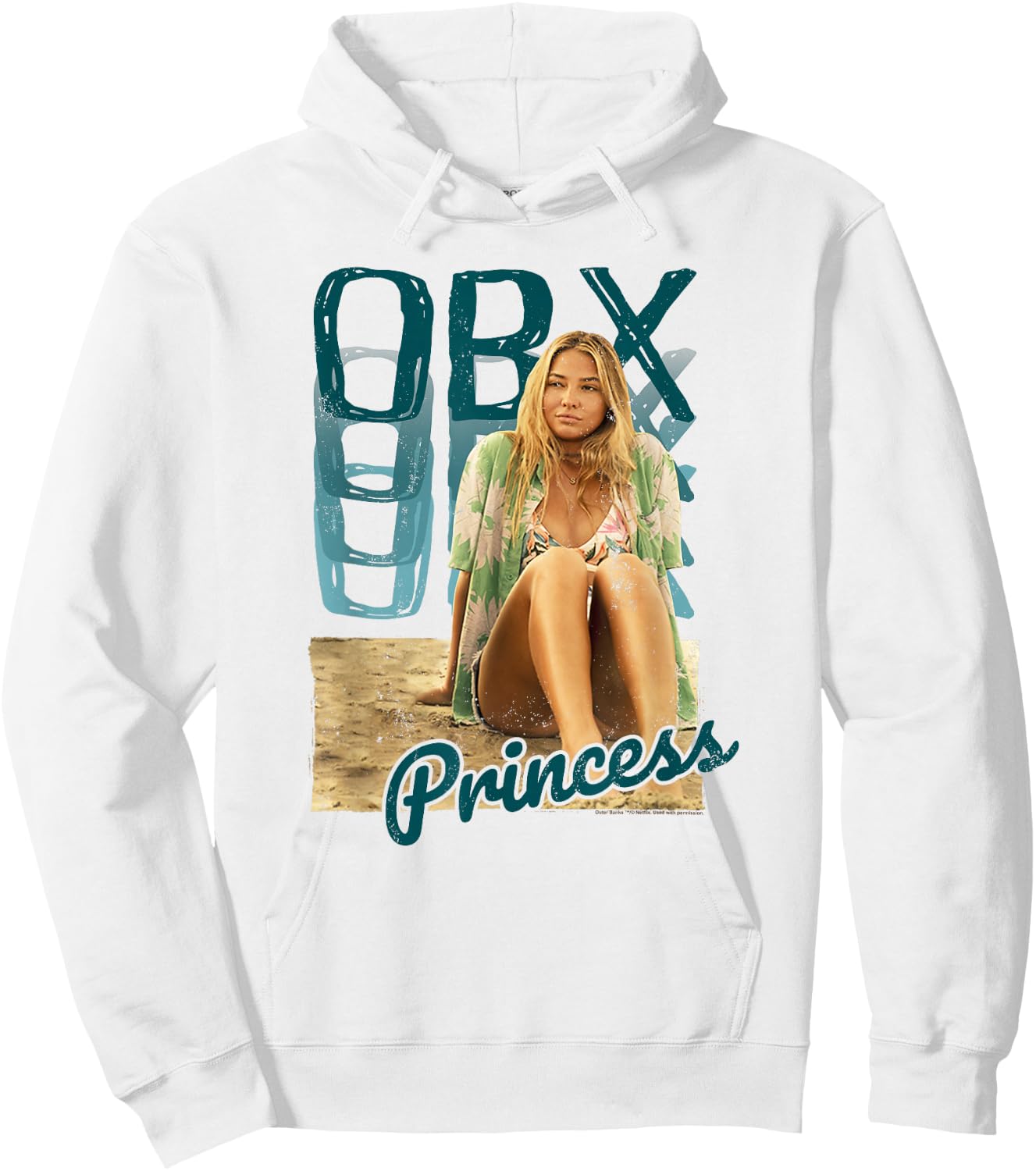 Outer Banks Sarah Kook's Princess Hoodie - Hoodie | White