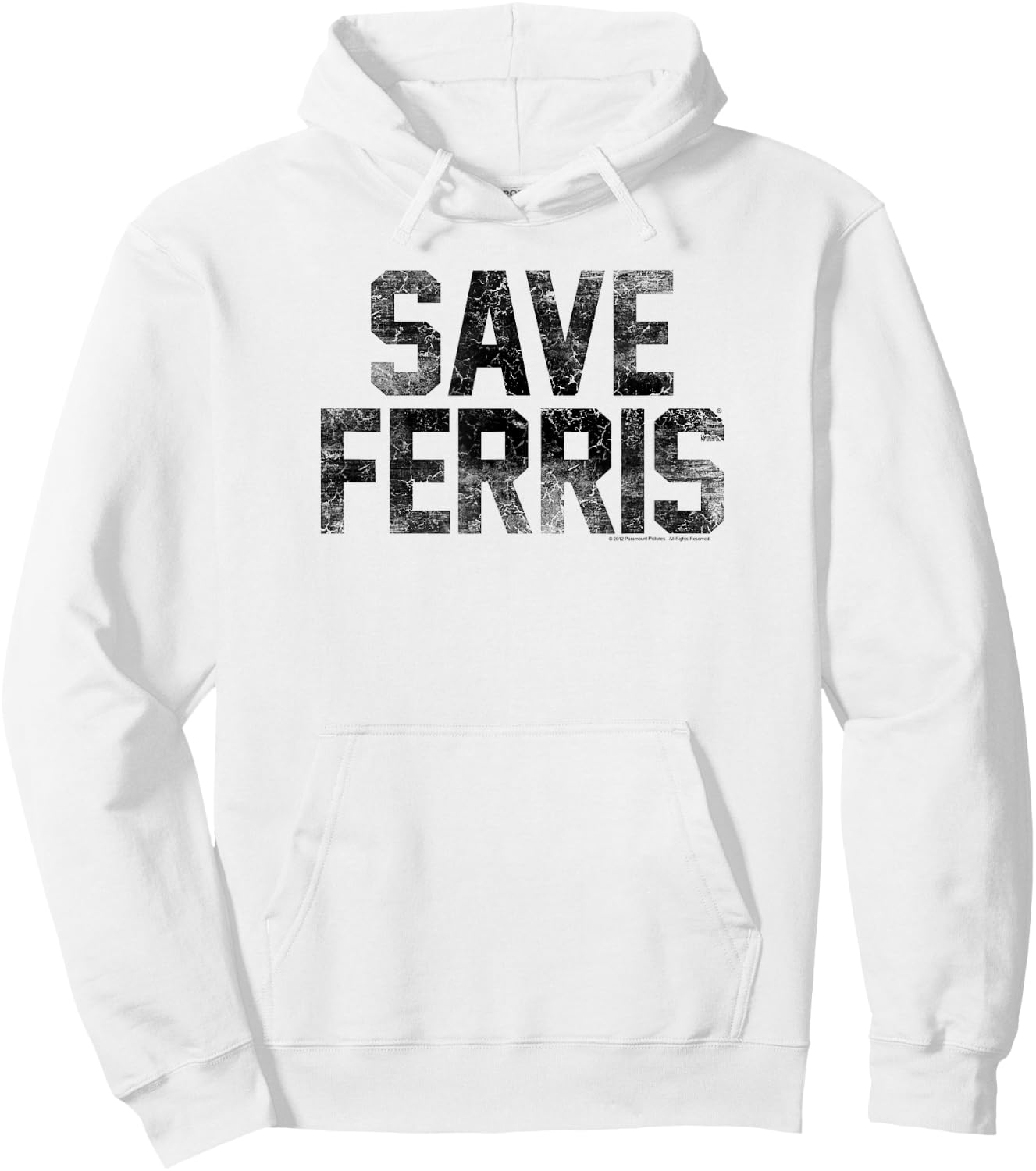 Ferris Bueller Save Ferris Hoodie - Hoodie | White