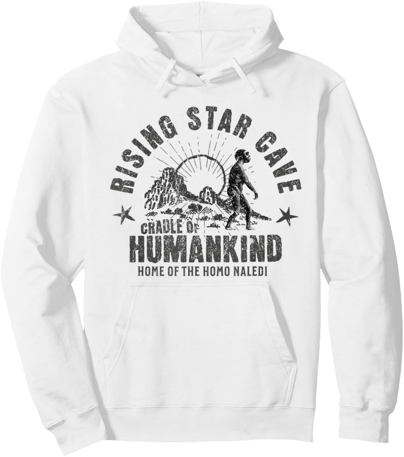 Rising Star Cave Homo Naledi Archaeology Gift Hoodie - Hoodie | White