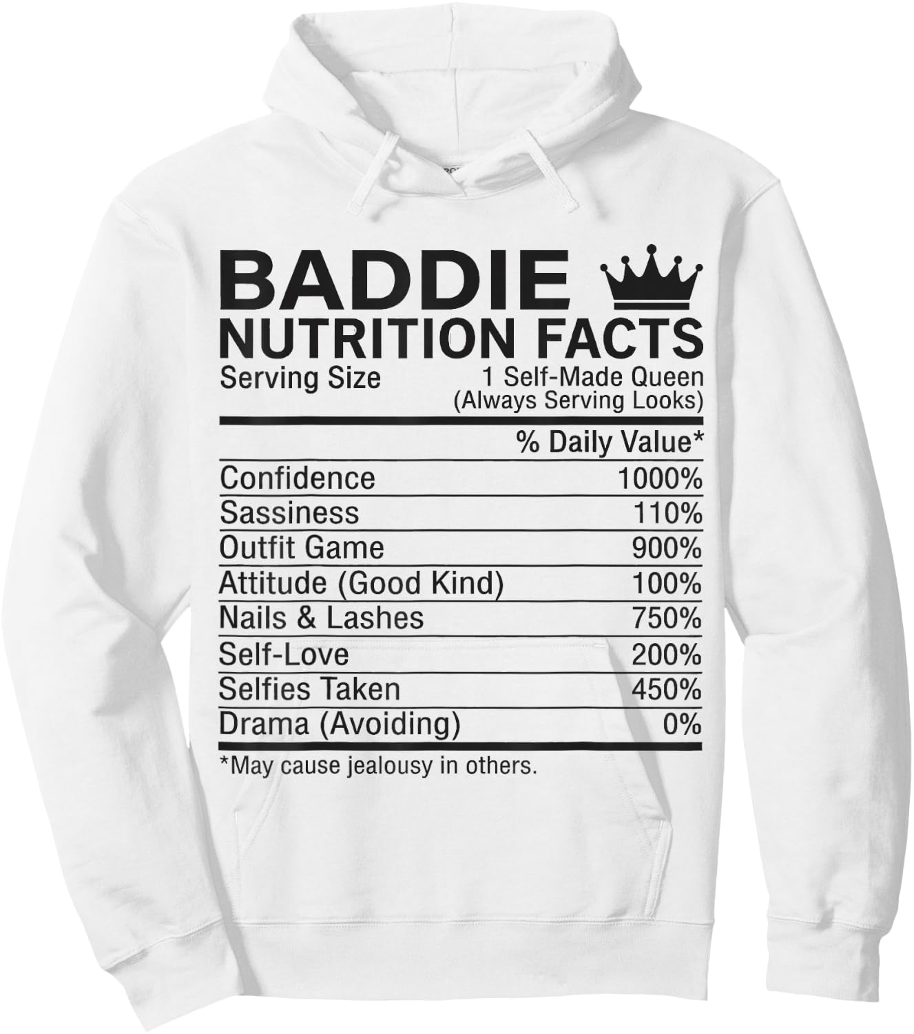 Certified Baddie Hoodie - Hoodie | White