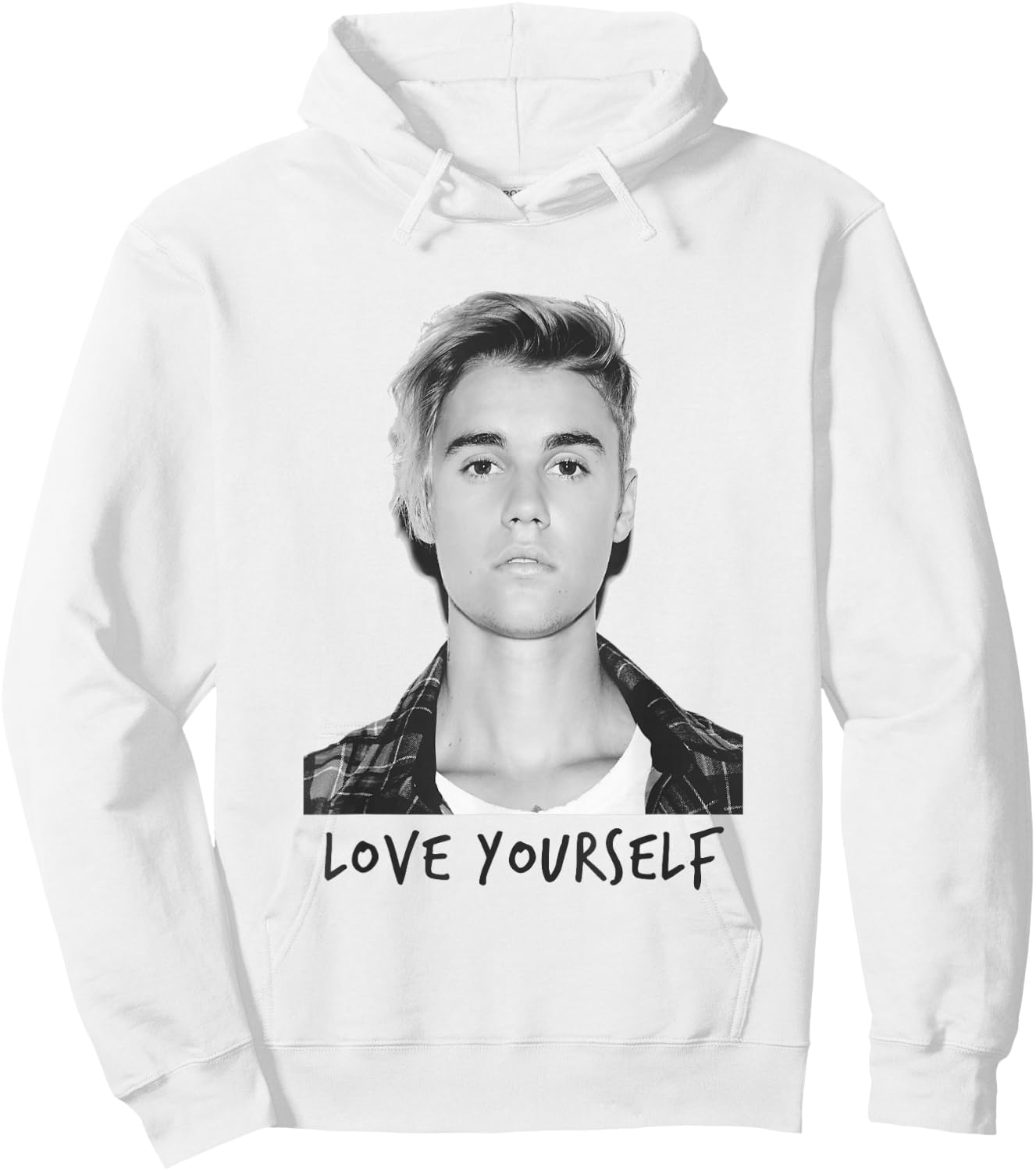 Justin Bieber Official Love Yourself Small Hoodie - Hoodie | White