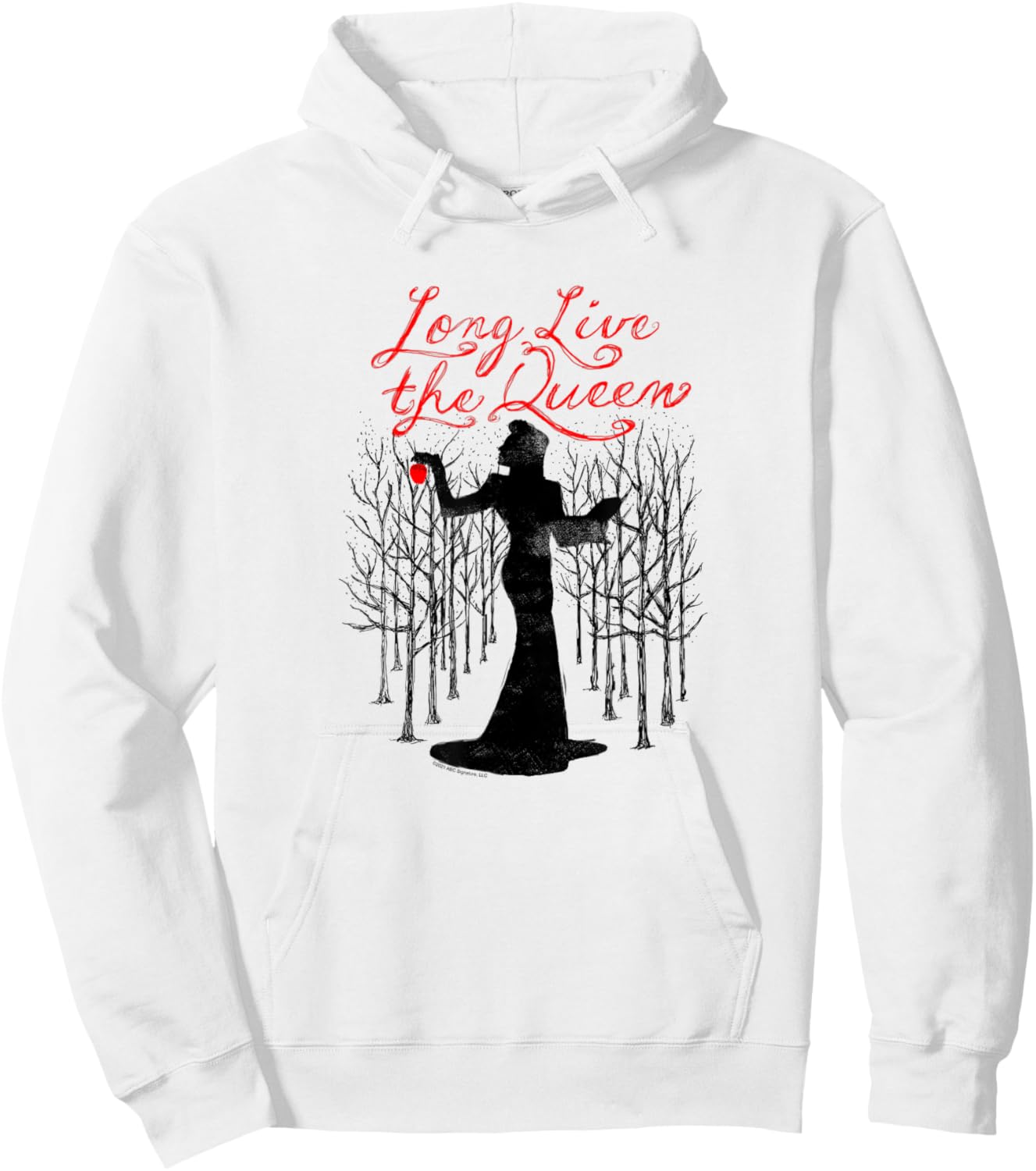 Once Upon a Time Long Live The Queen Hoodie - Hoodie | White