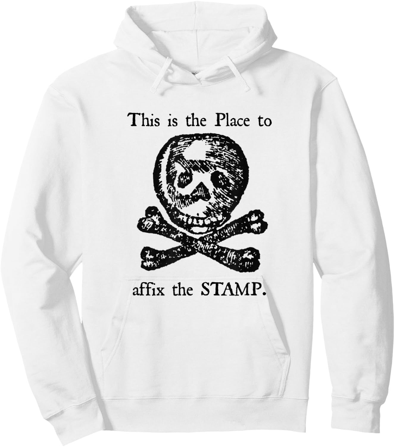 Stamp Act of 1765 Protest US History American Revolution Hoodie - Hoodie | White