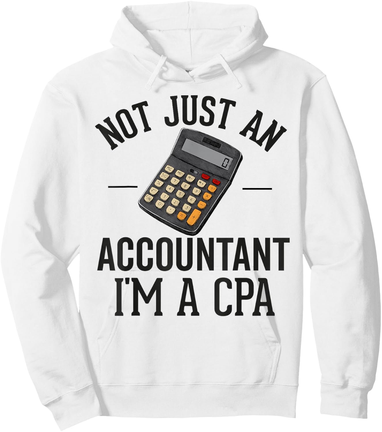 Passed CPA Exam for Certified Accountant Funny Accounting Hoodie - Hoodie | White