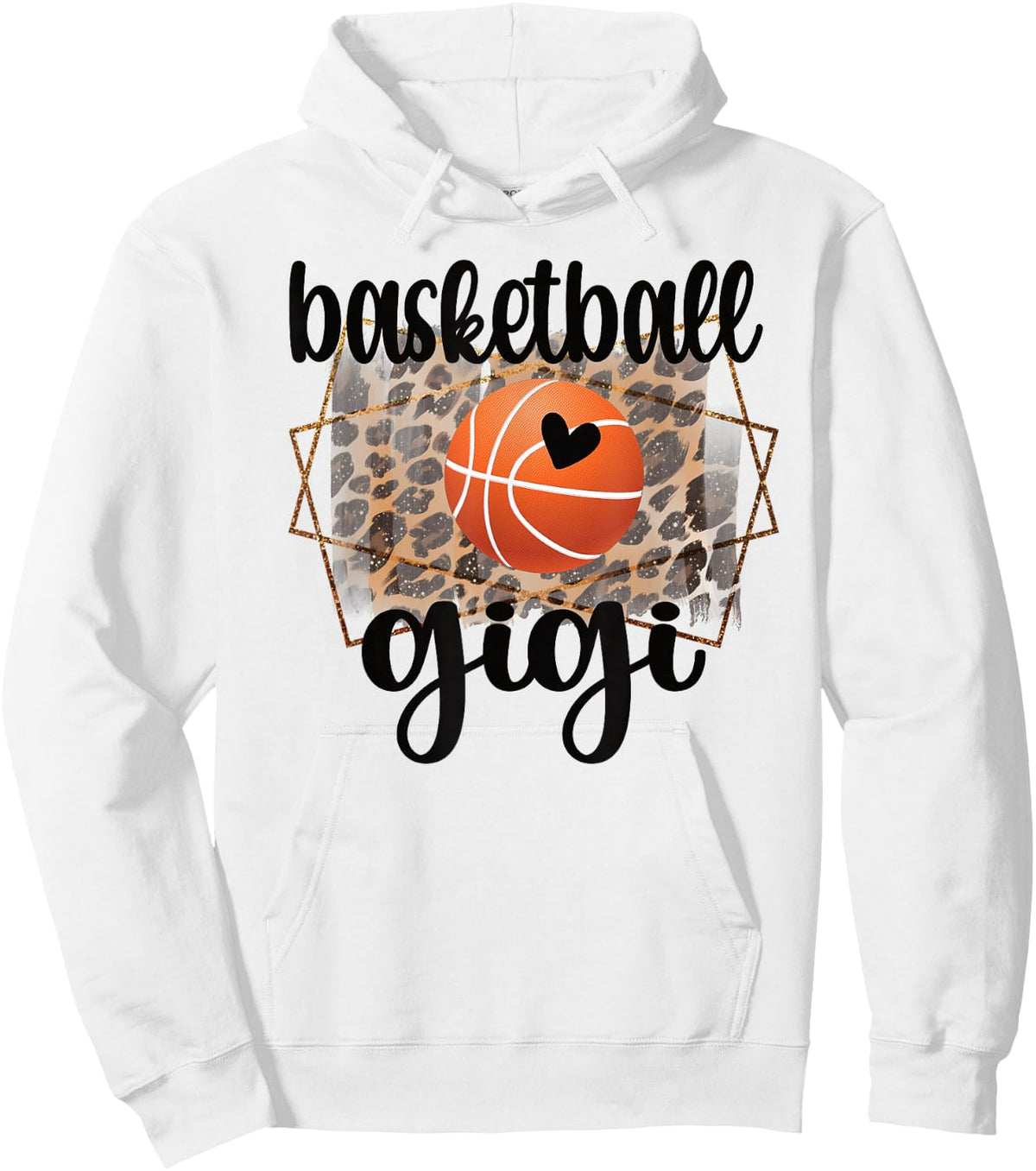 Basketball Gigi Grandma Gigi Of A Basketball Player Hoodie - Hoodie | White