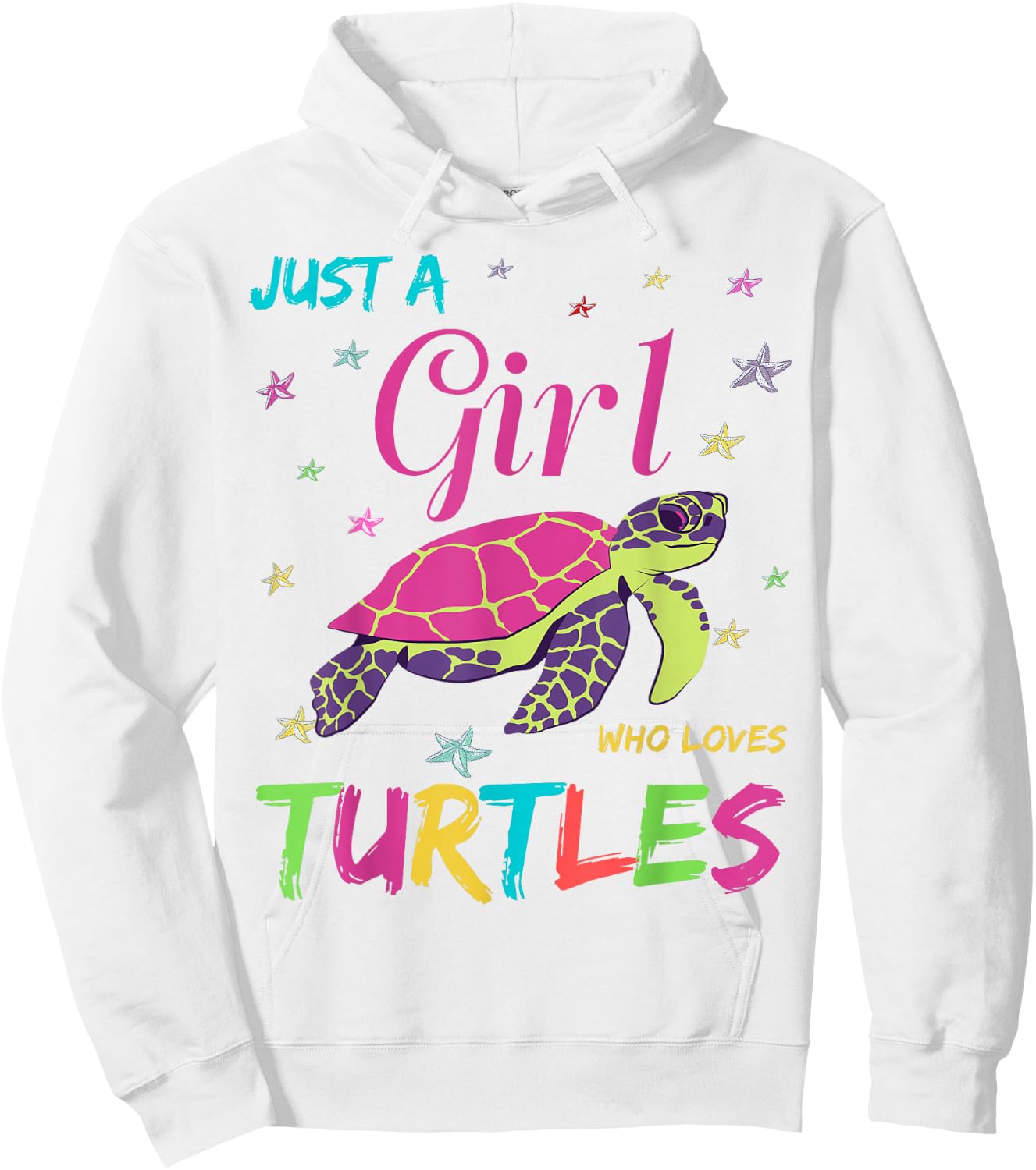 Turtles Cute Turtle Toddler Girls Who Loved Sea-Turtle Squad Hoodie - Hoodie | White