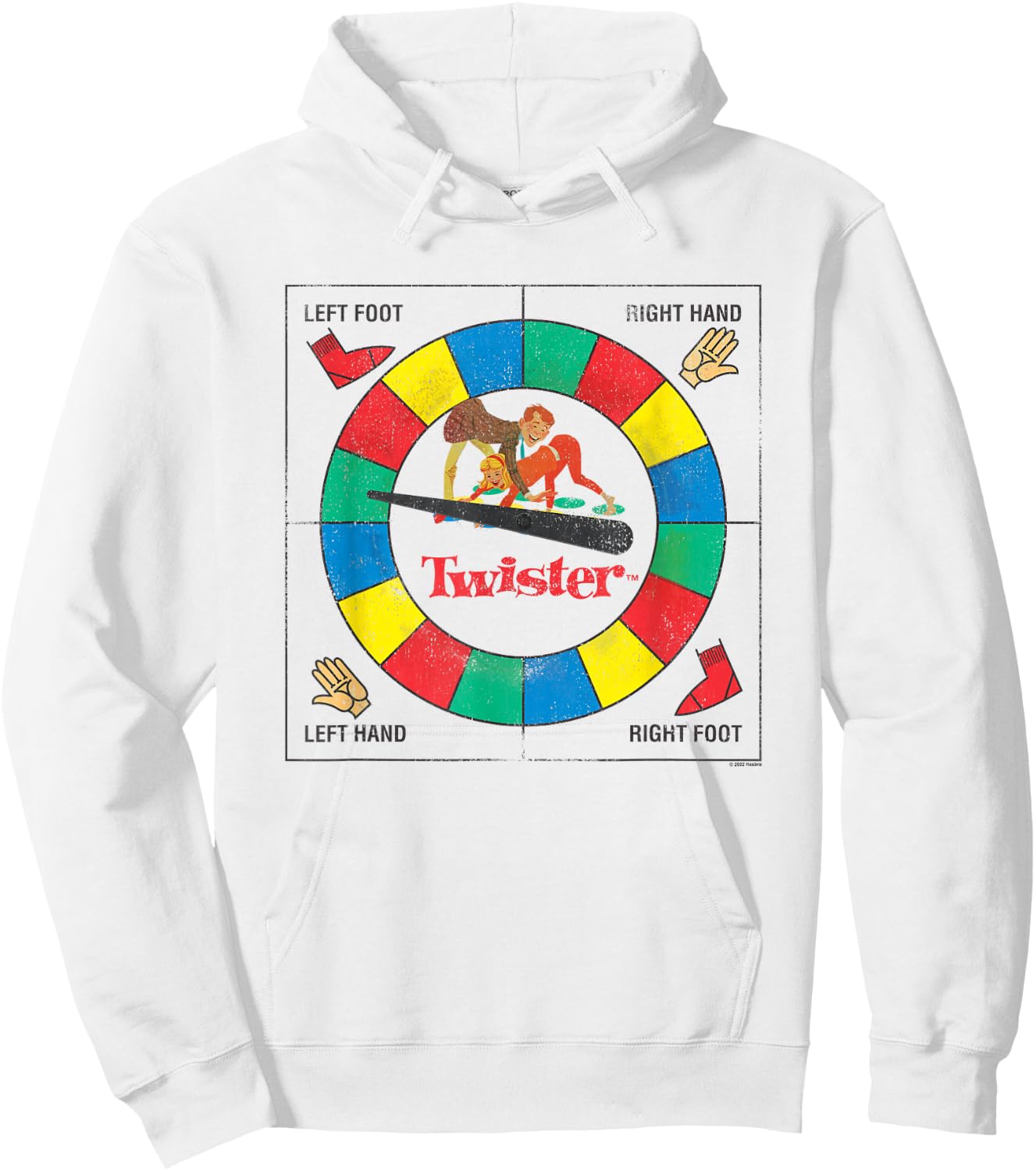 Twister Spinner Hoodie - Hoodie | White