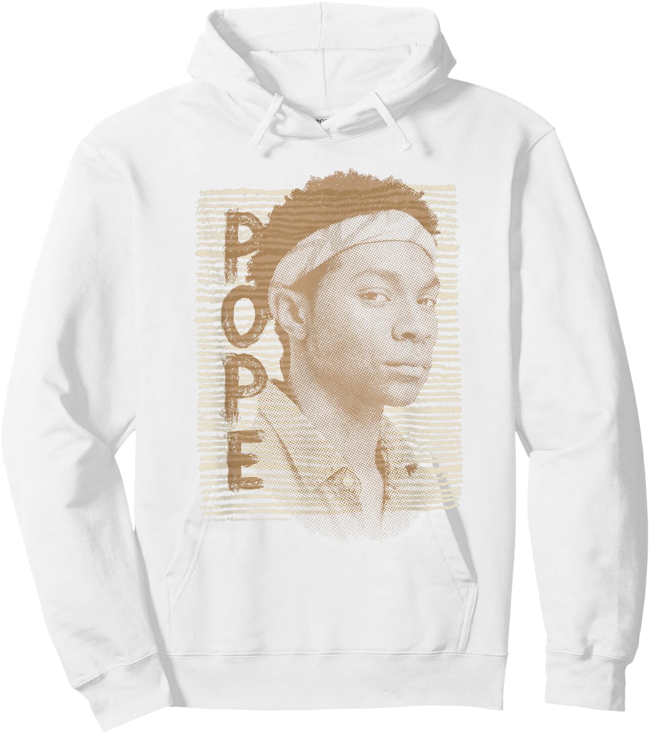 Outer Banks Pope Sepia Tone Portrait Hoodie - Hoodie | White
