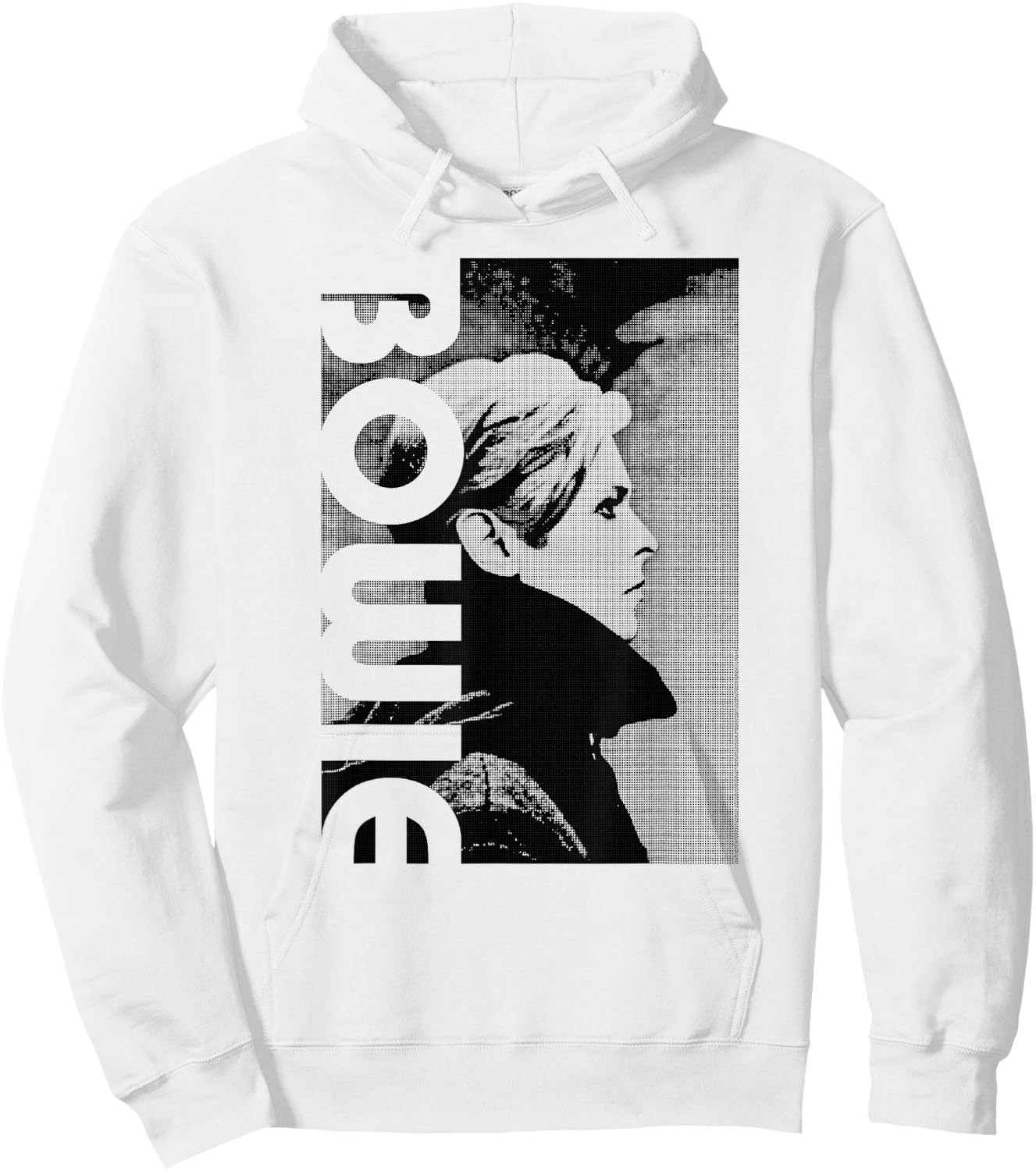 David Bowie - Low Profile Hoodie - Hoodie | White