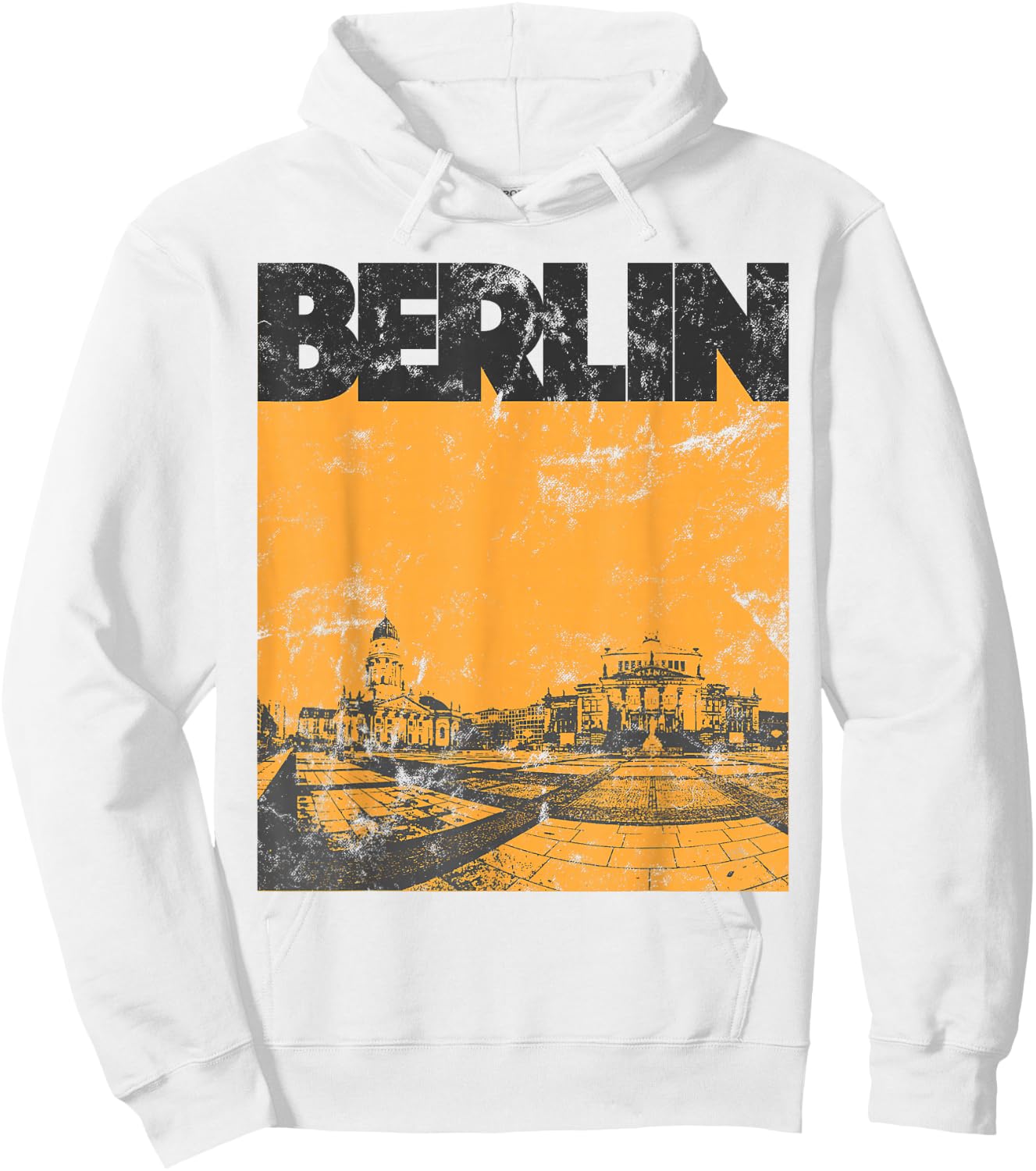 Germany 60s Style Vintage Berlin Hoodie - Hoodie | White