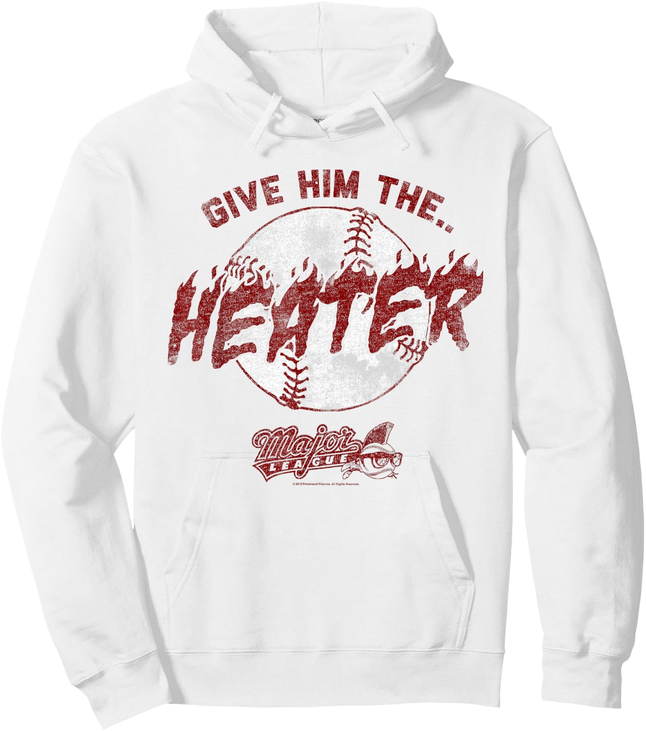 Major League The Heater Hoodie - Hoodie | White